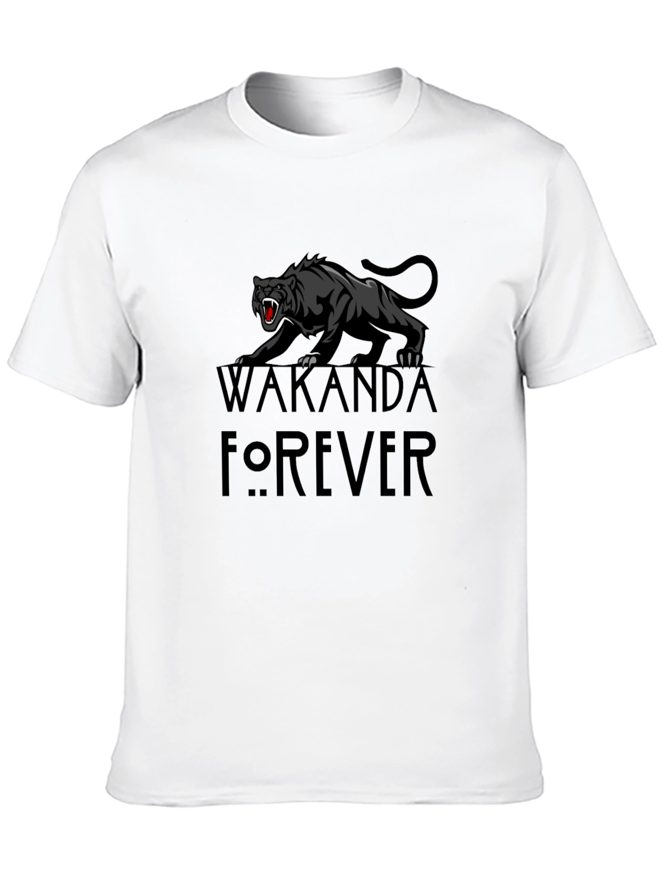 Wakanda Forever Black Panther Graphic Tee