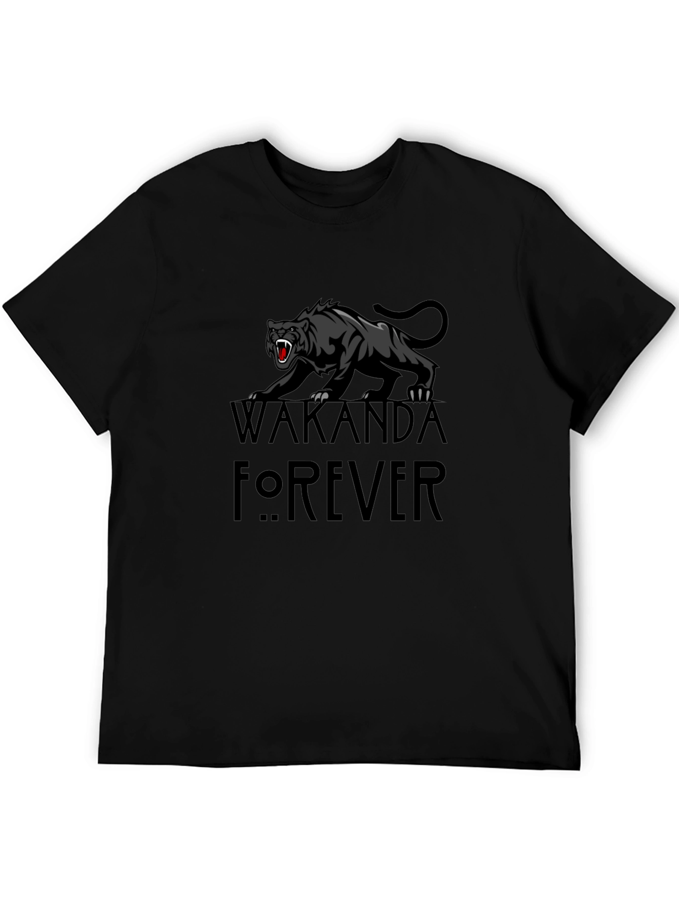 Wakanda Forever Black Panther Graphic Tee