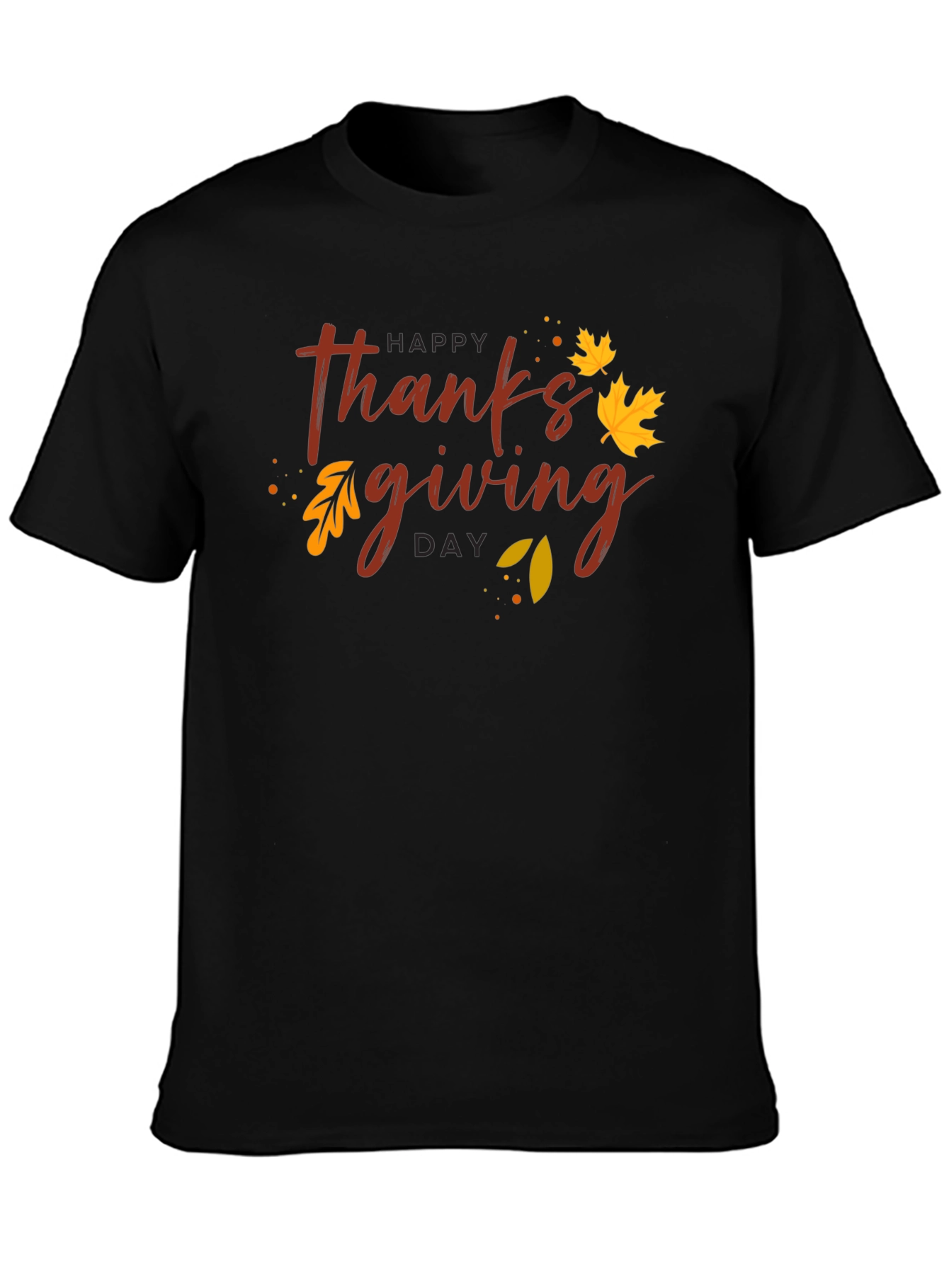 Happy Thanksgiving Day Graphic T-Shirt