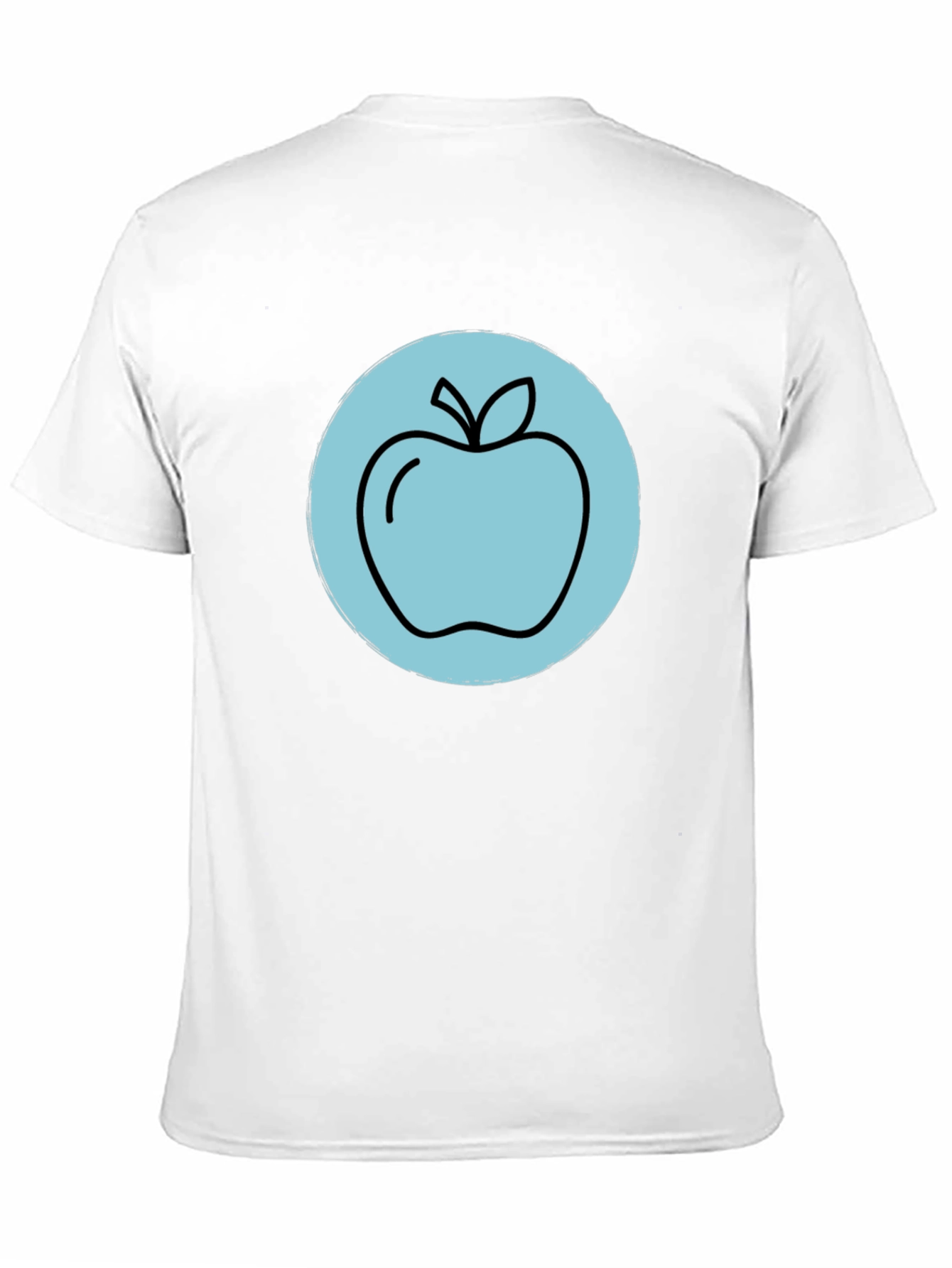 Apple Graphic Black T-Shirt