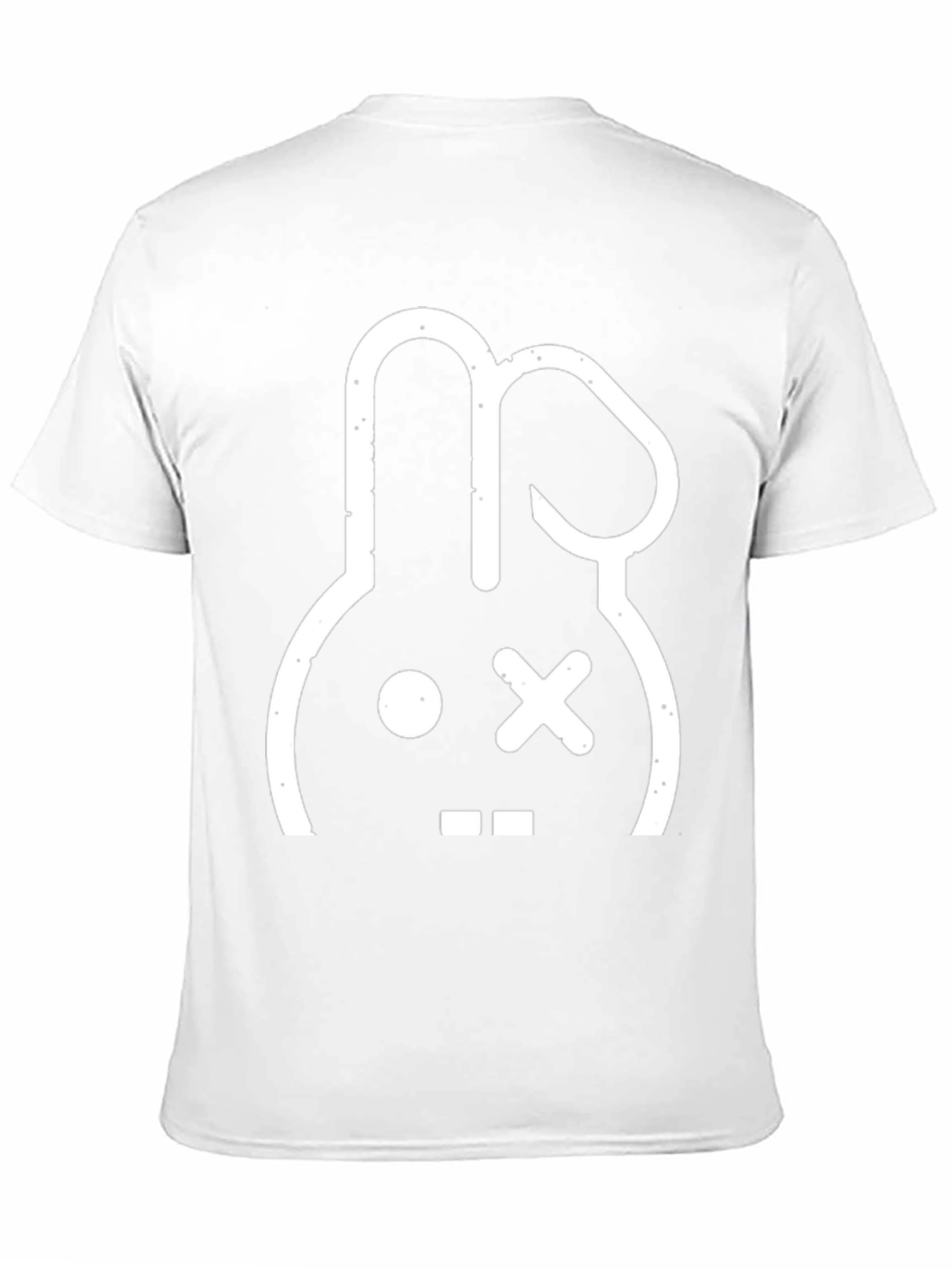 Cool Rabbit Graphic Tee - Black Cotton T-Shirt
