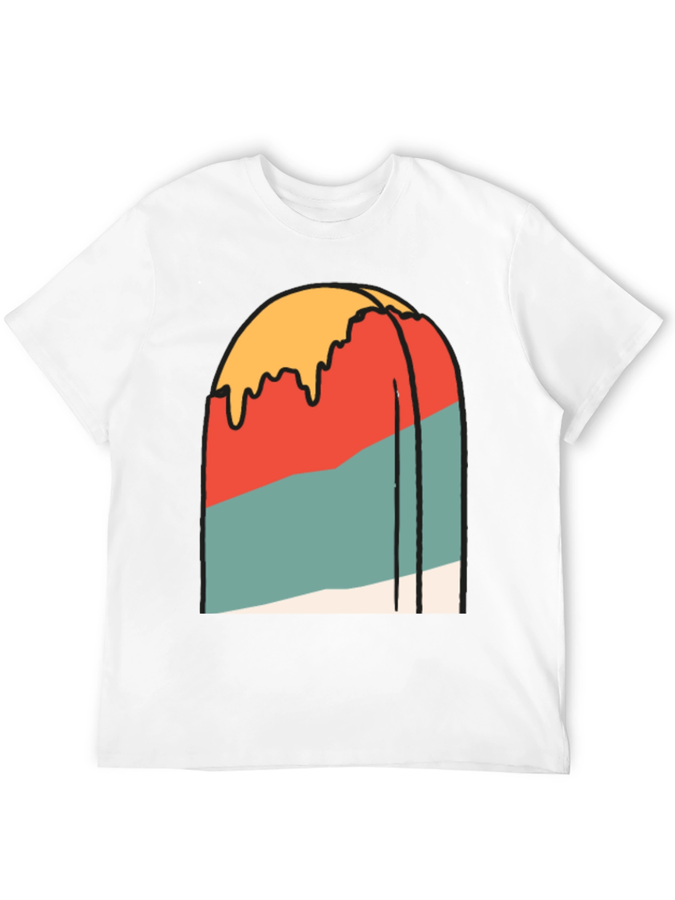 Retro Sunset Graphic Tee - Unisex