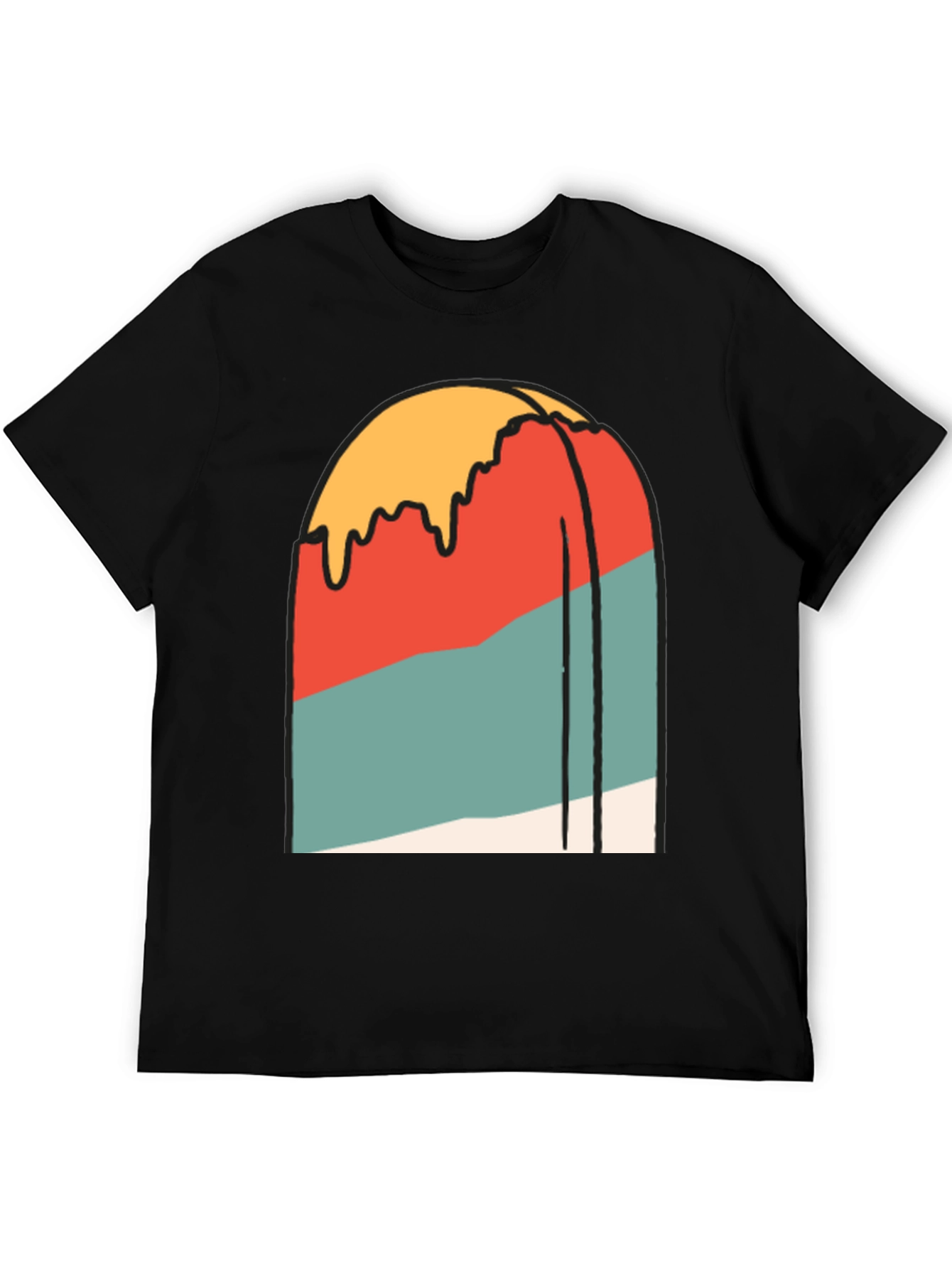 Retro Sunset Graphic Tee - Unisex