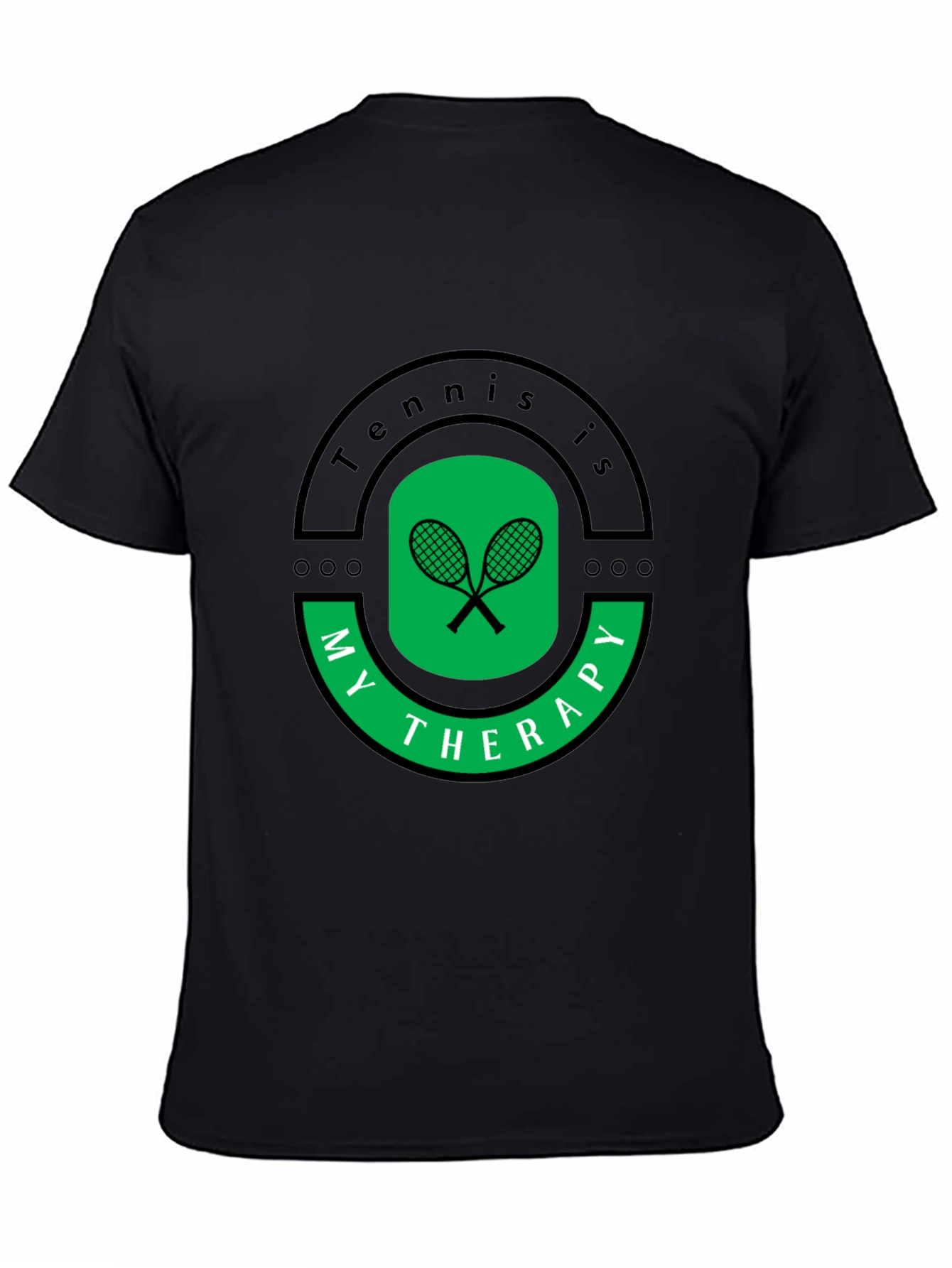 Tennis is My Therapy Graphic T-Shirt
