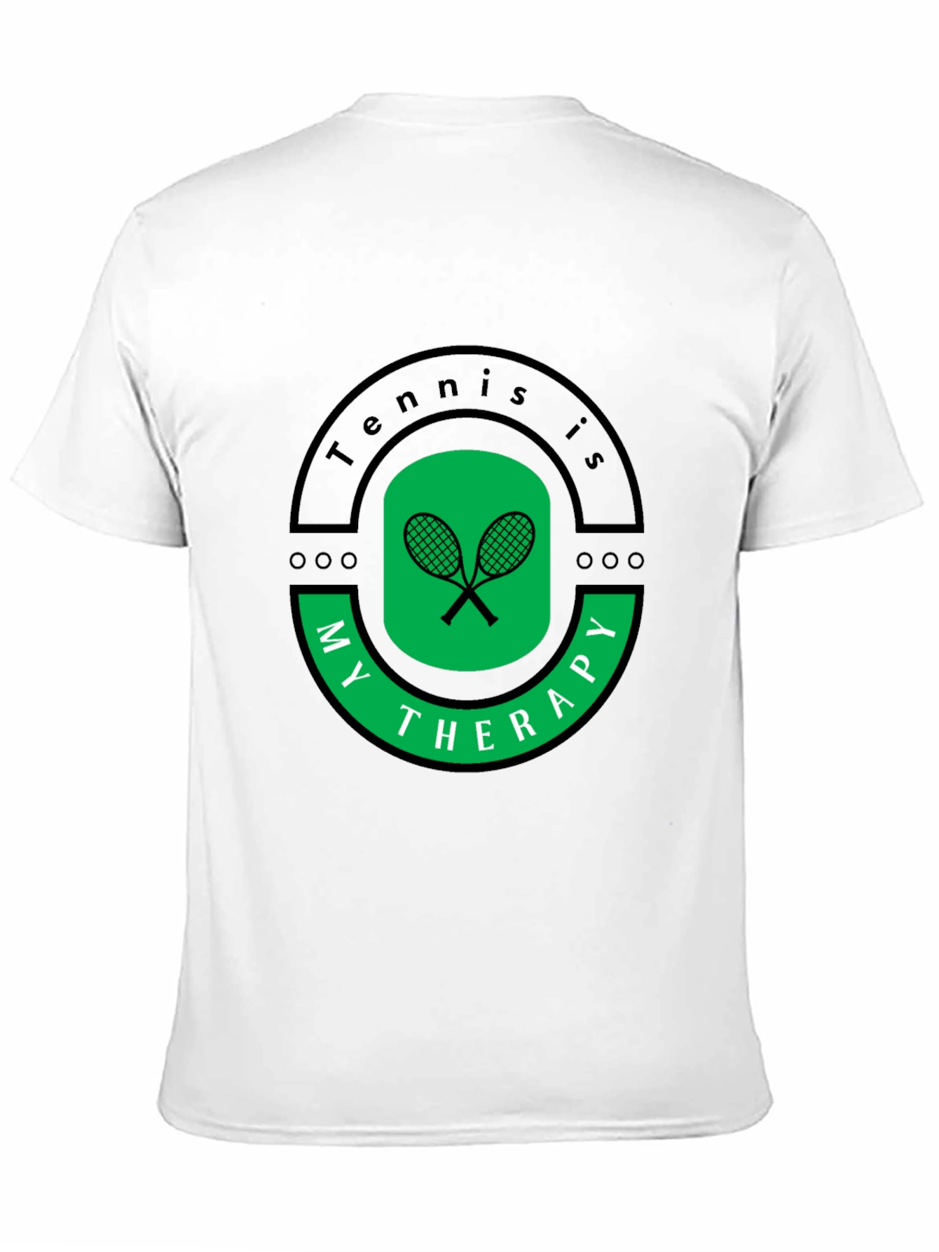 Tennis is My Therapy Graphic T-Shirt