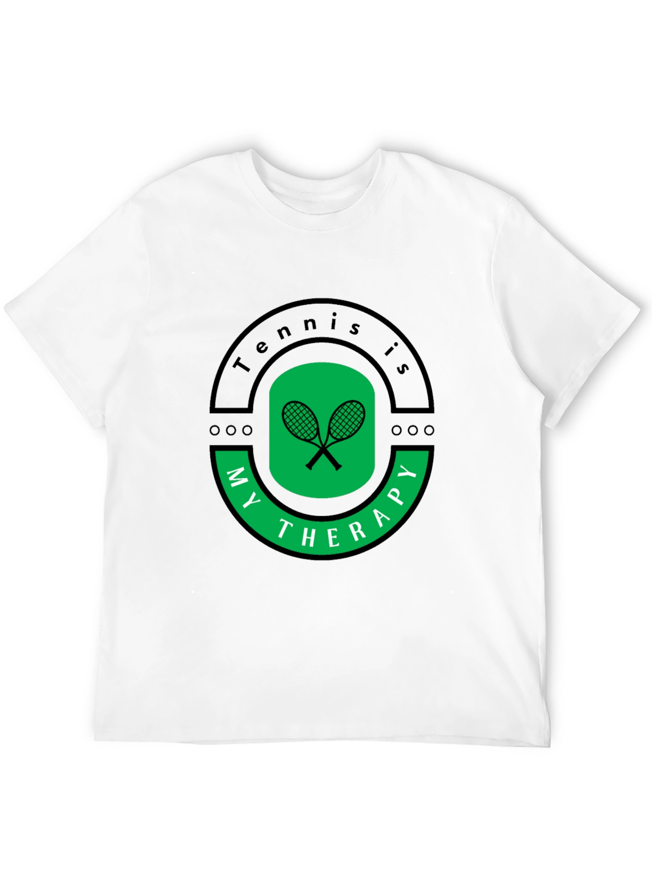 Tennis is My Therapy Graphic T-Shirt