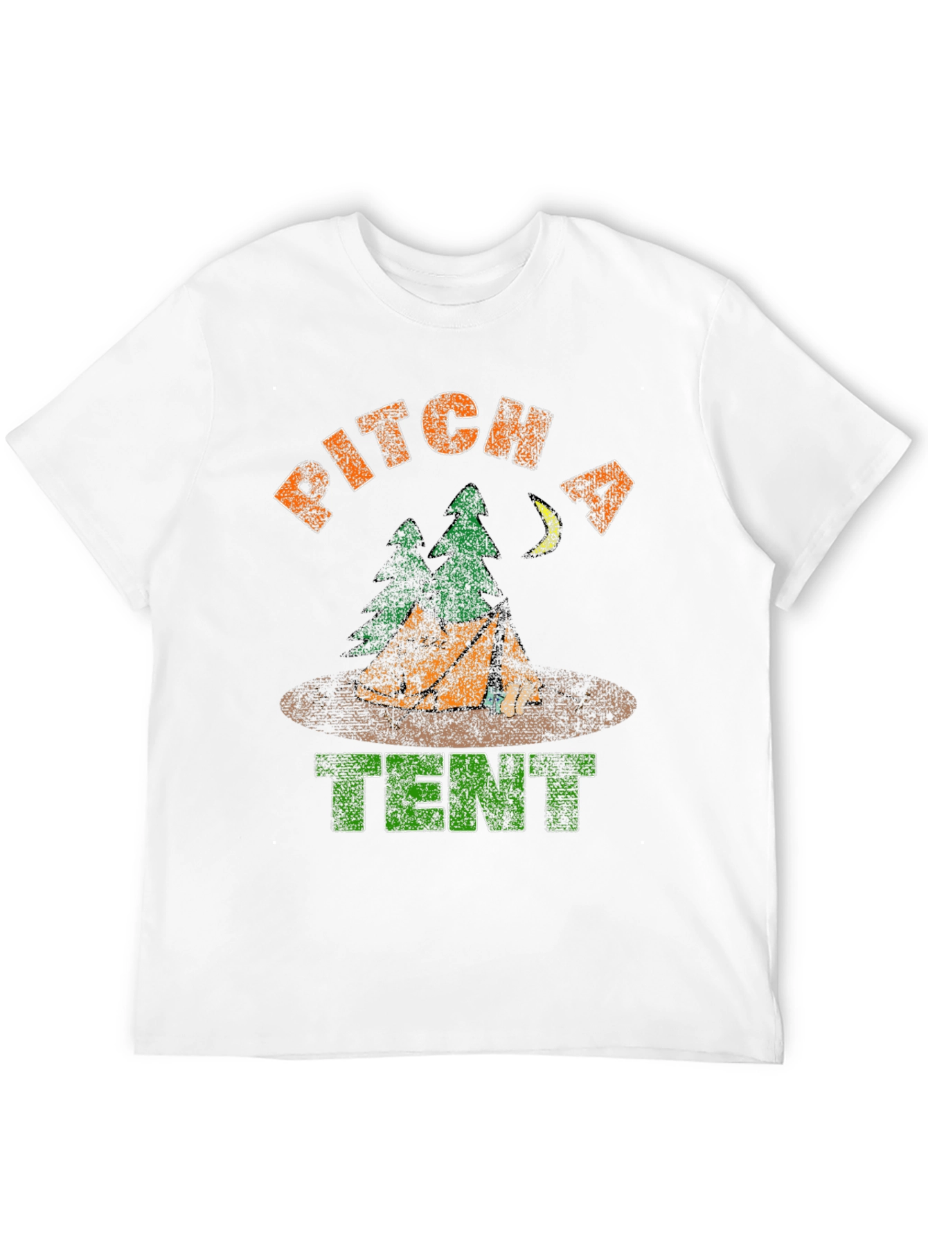 Pitch A Tent Camping T-Shirt