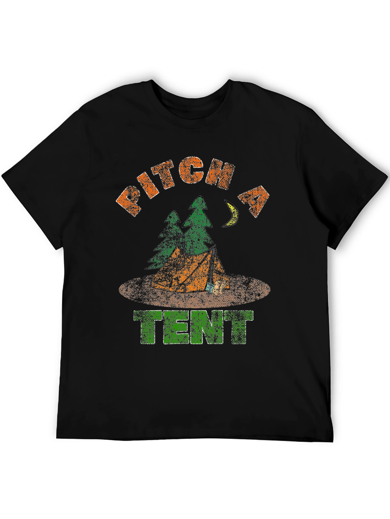 Pitch A Tent Camping T-Shirt
