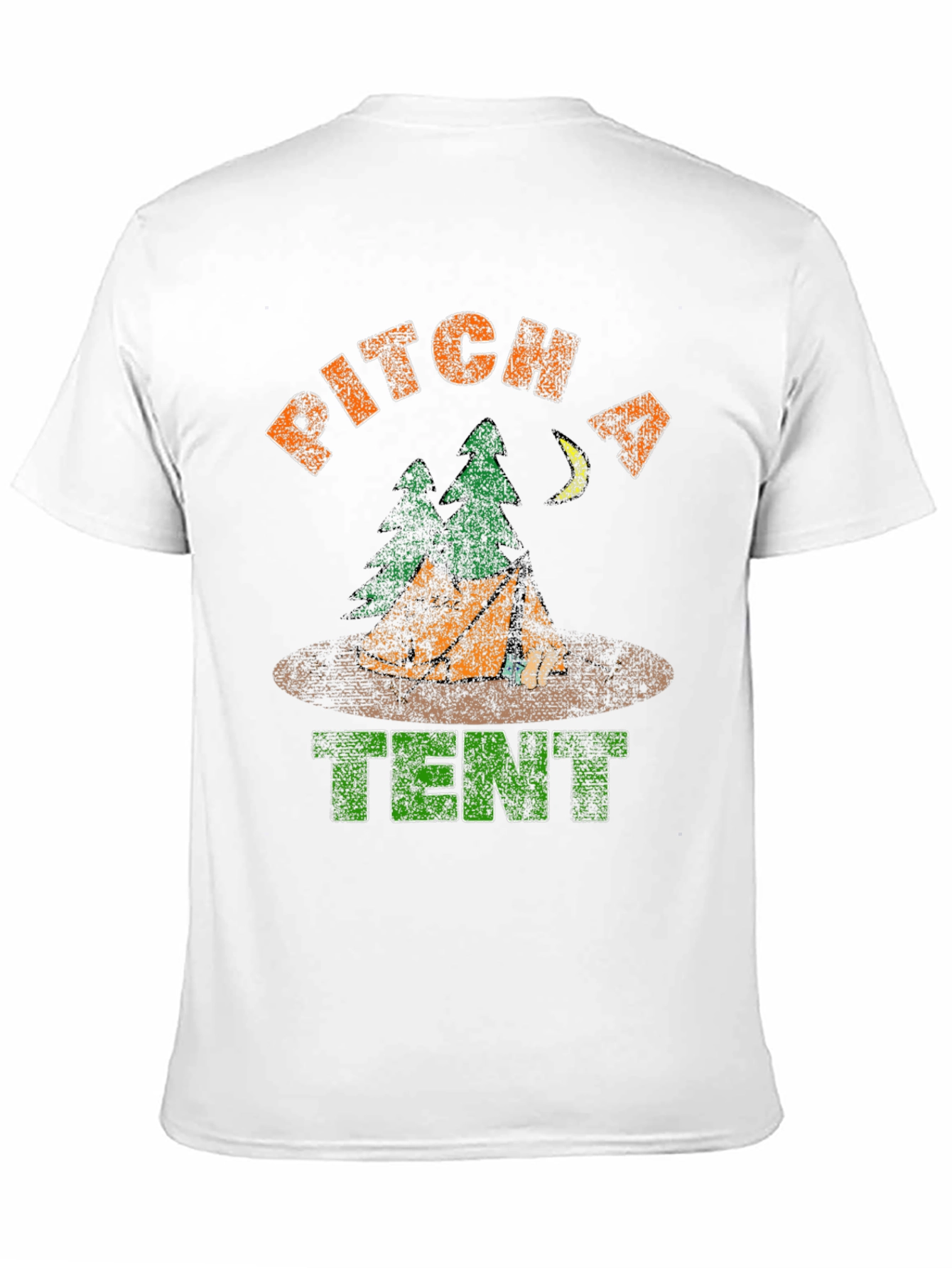 Pitch A Tent Camping T-Shirt