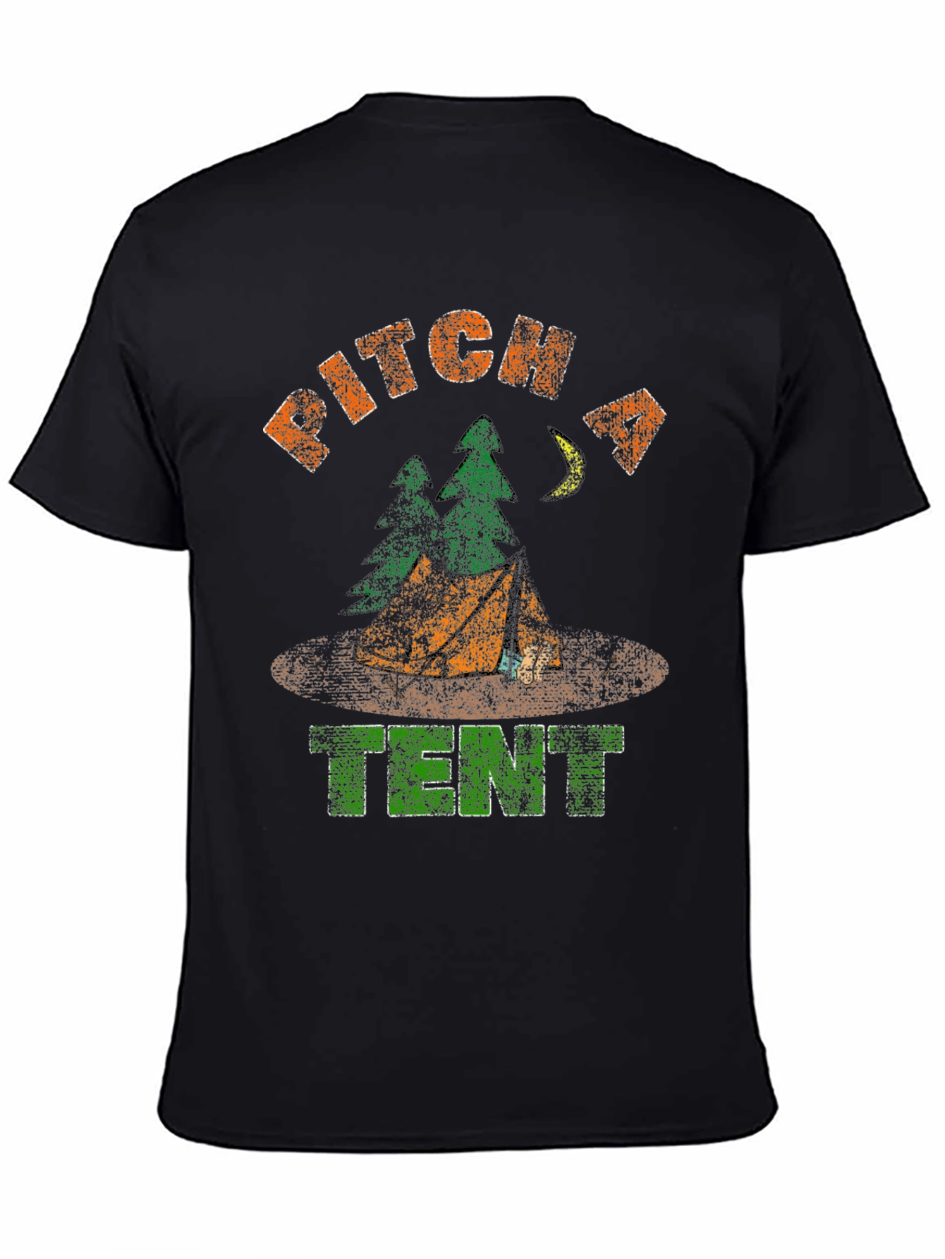 Pitch A Tent Camping T-Shirt