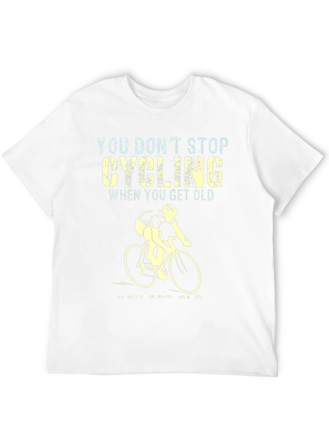 Cycling Never Gets Old Graphic Tee