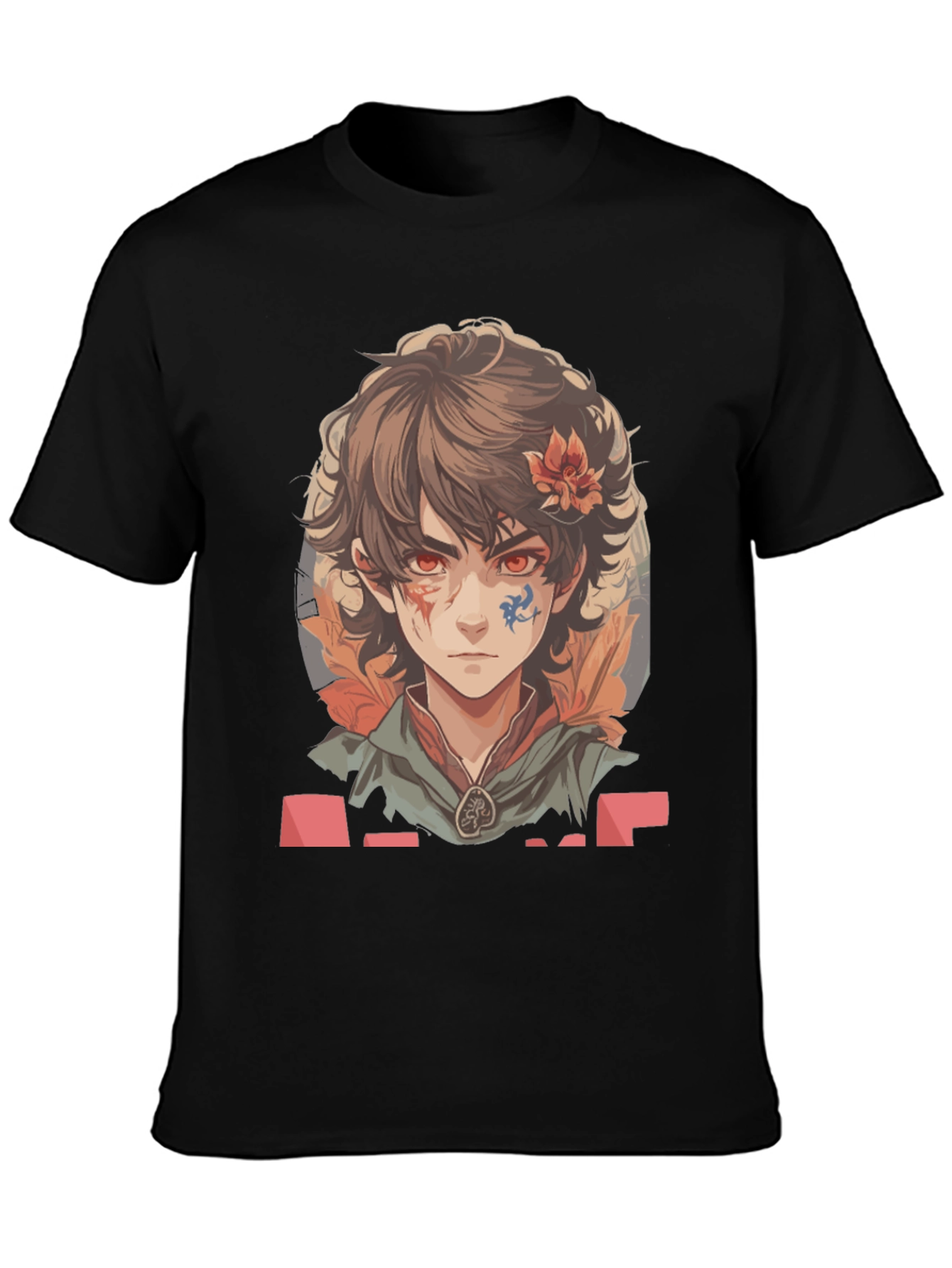 Anime Boy Graphic Tee
