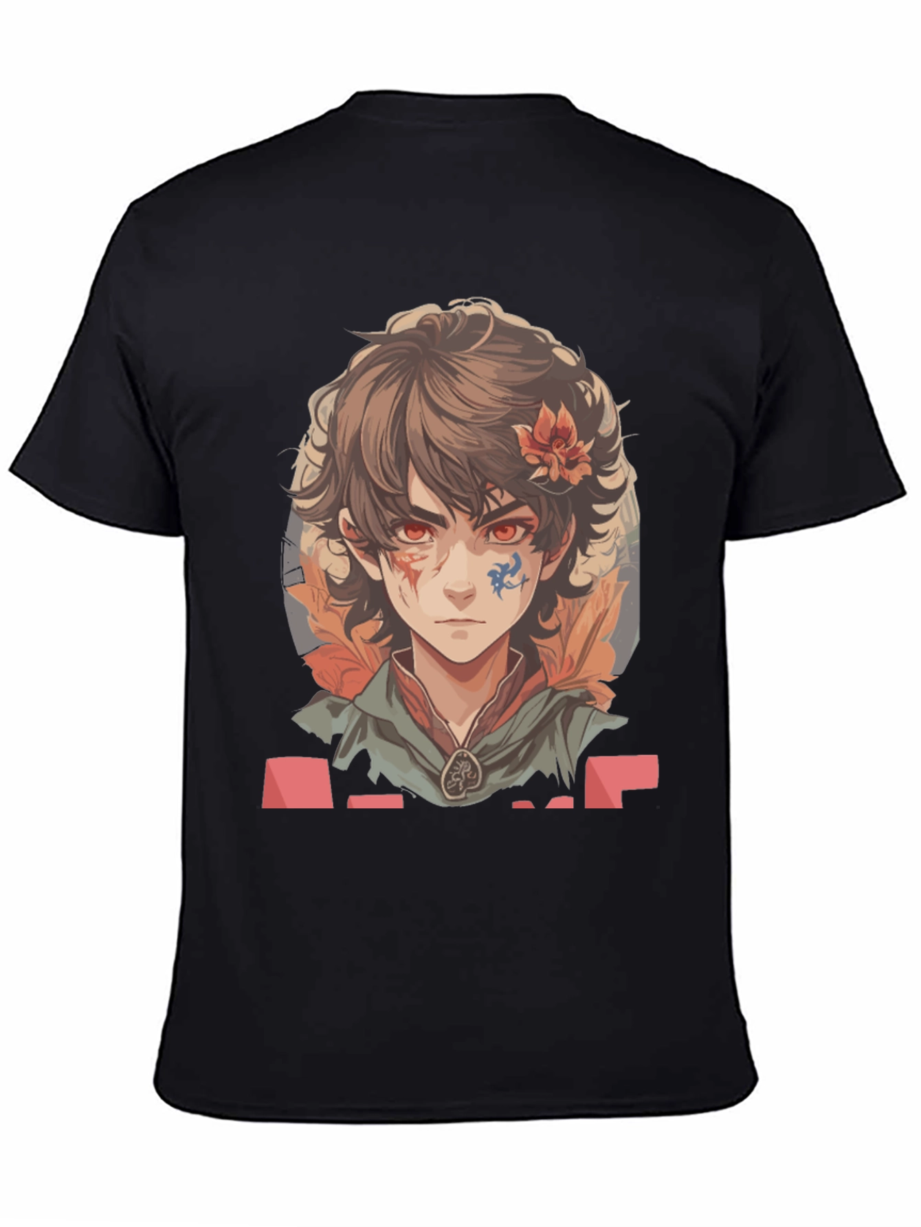 Anime Boy Graphic Tee