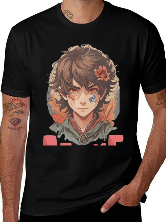 Anime Boy Graphic Tee
