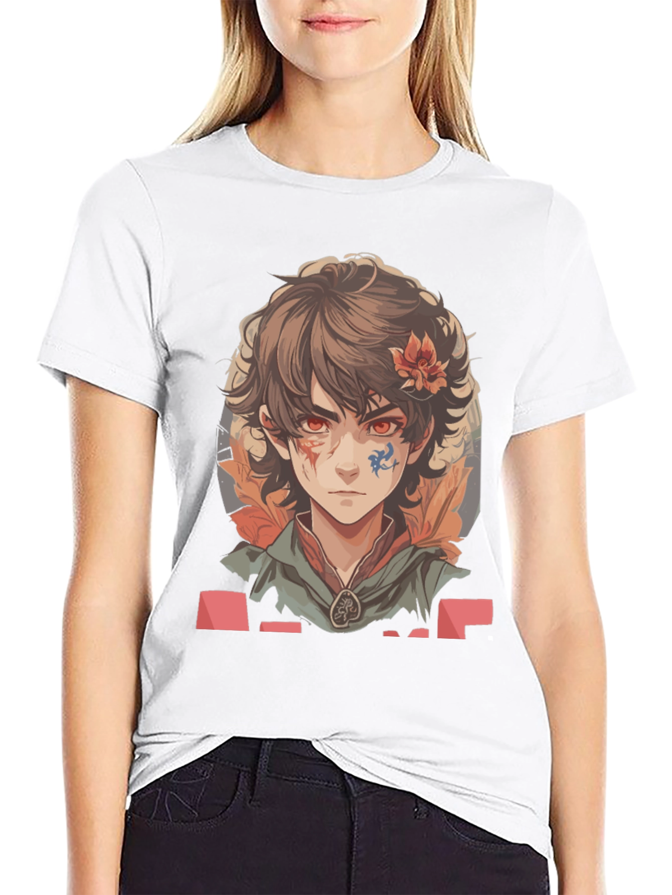 Anime Boy Graphic Tee