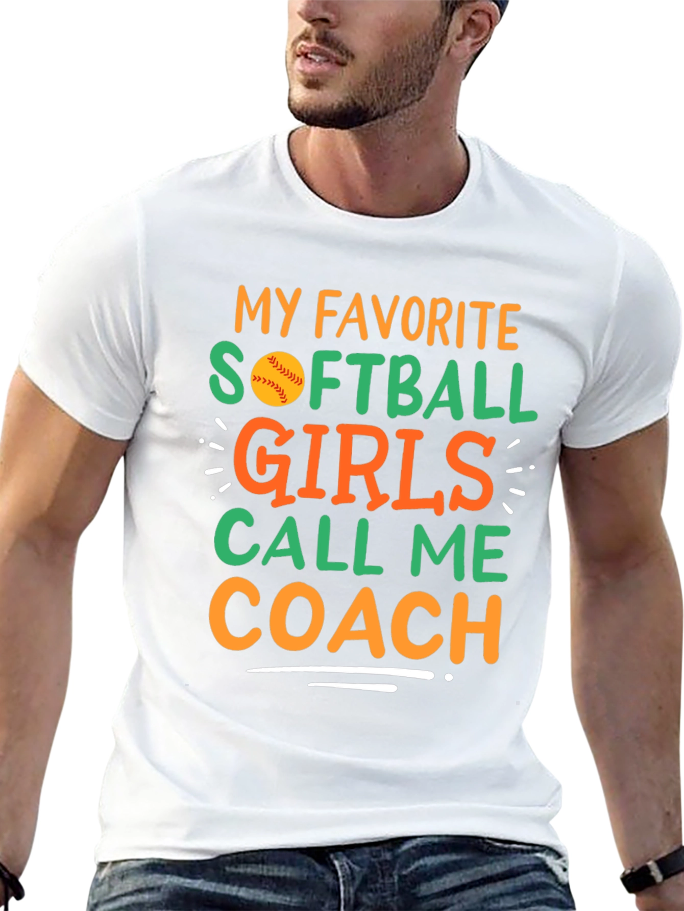 Softball Coach T-Shirt