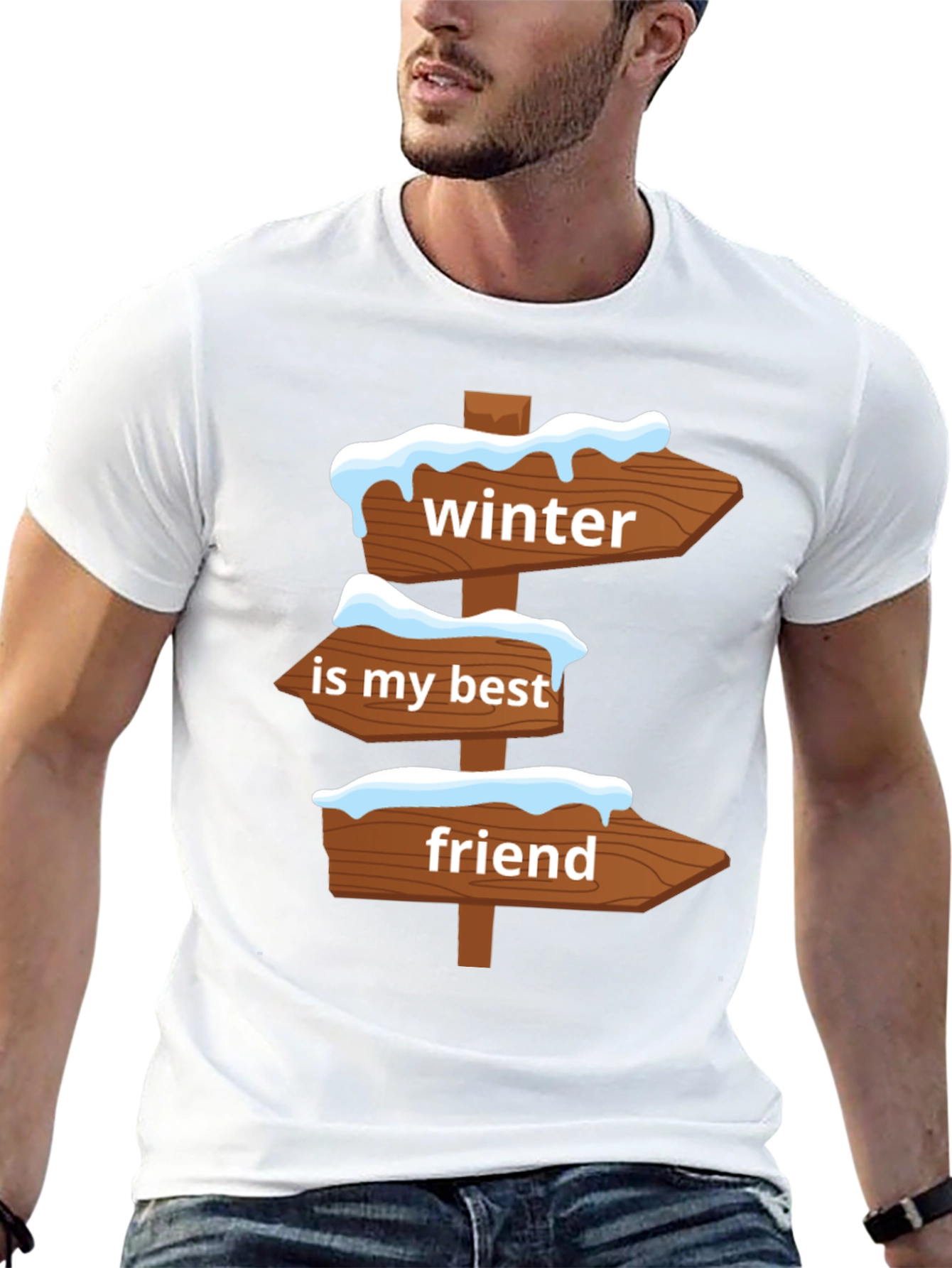 Winter Is My Best Friend Graphic Tee