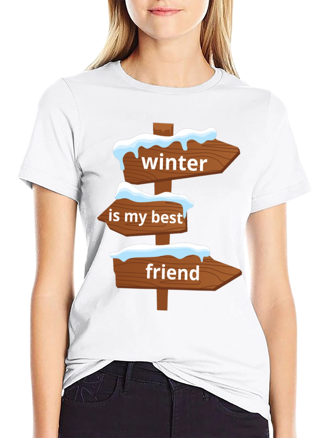 Winter Is My Best Friend Graphic Tee