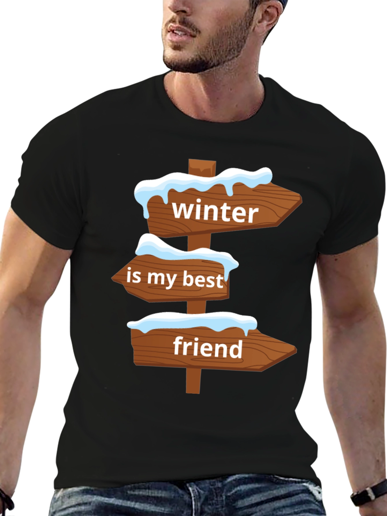 Winter Is My Best Friend Graphic Tee