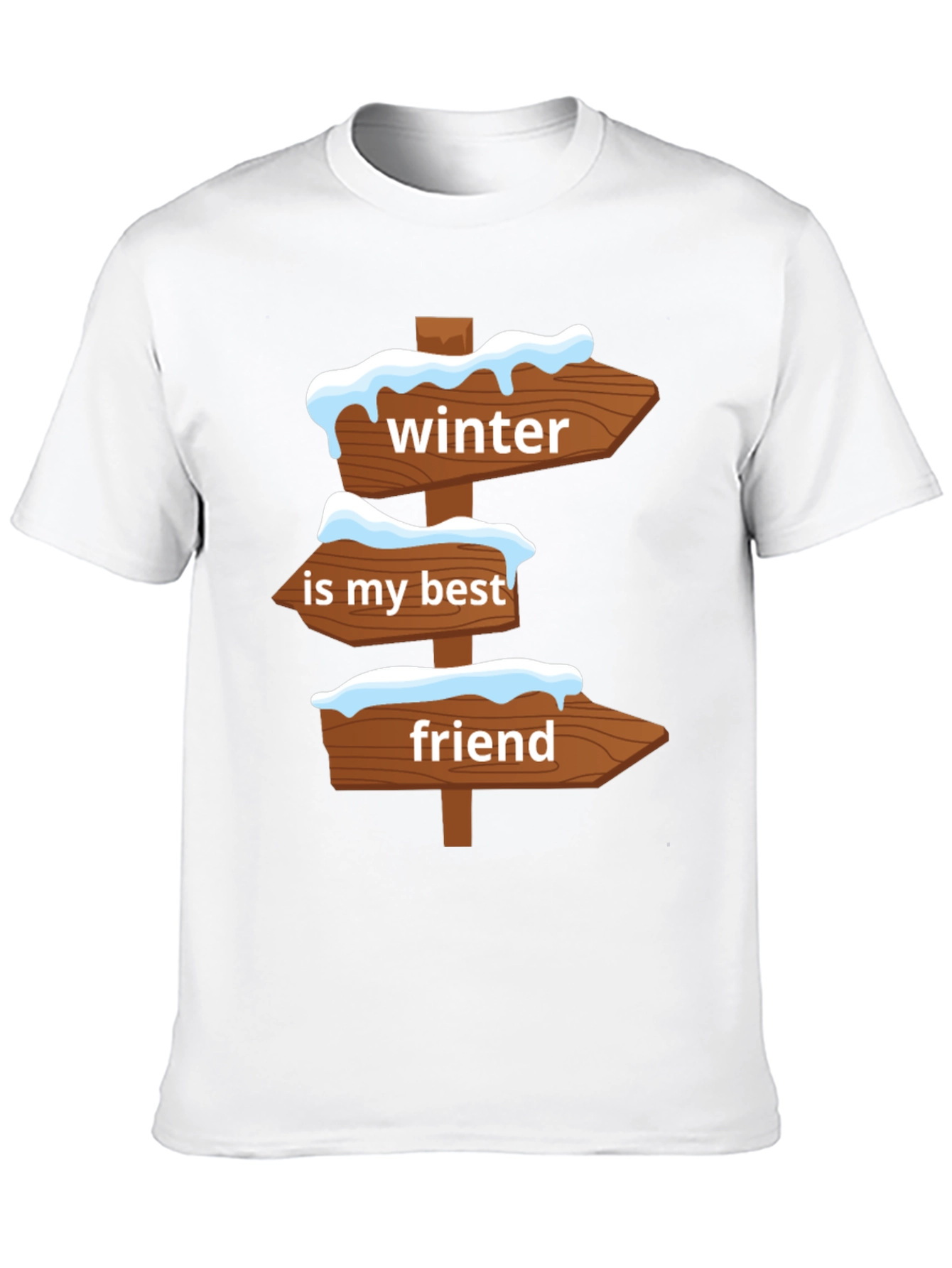 Winter Is My Best Friend Graphic Tee