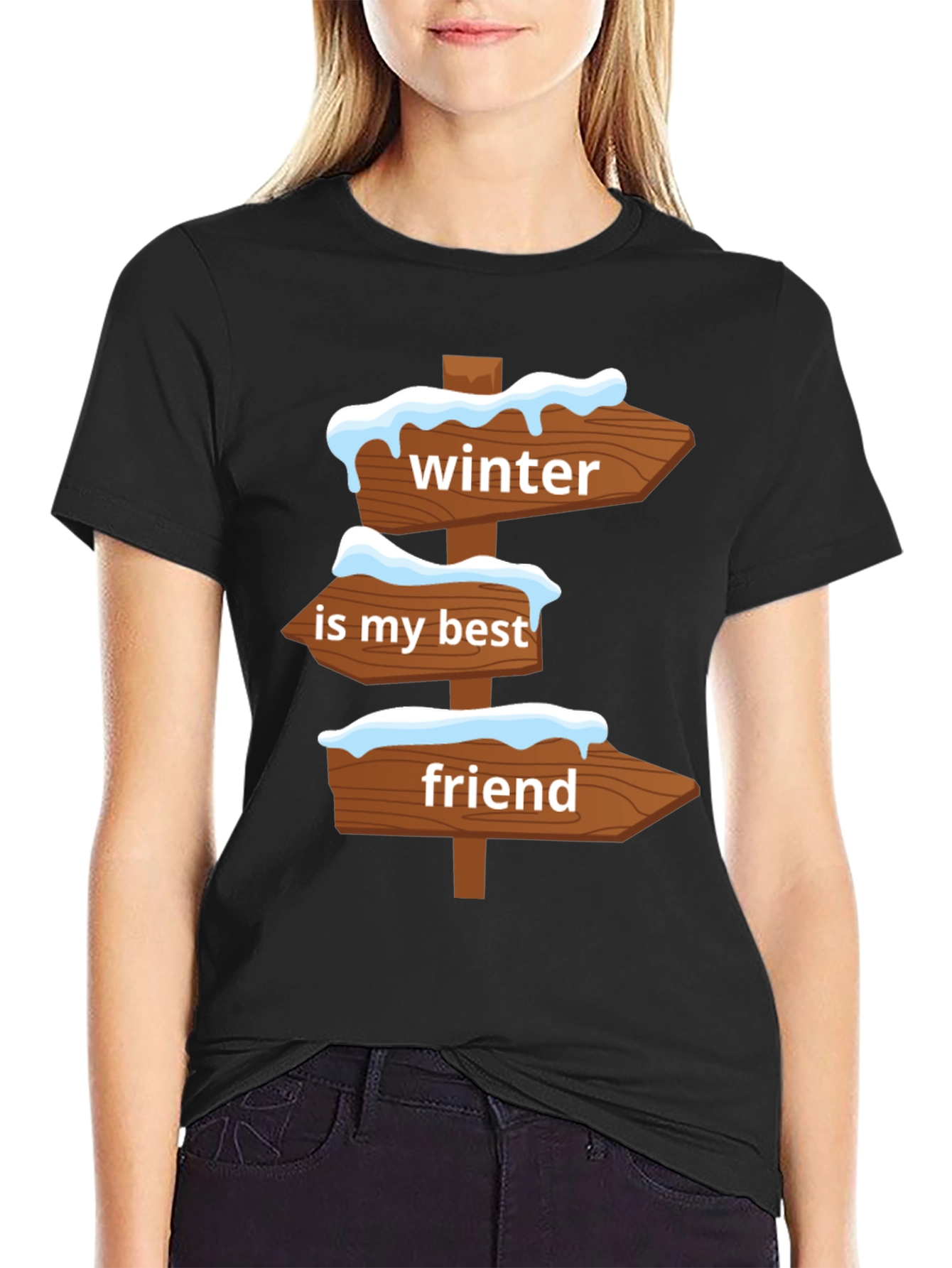 Winter Is My Best Friend Graphic Tee