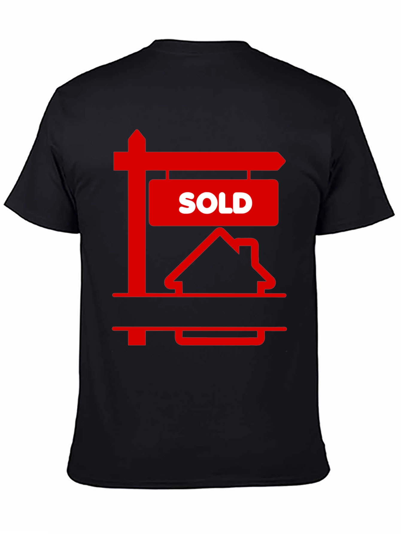 Sold House T-Shirt - Real Estate Closing Gift