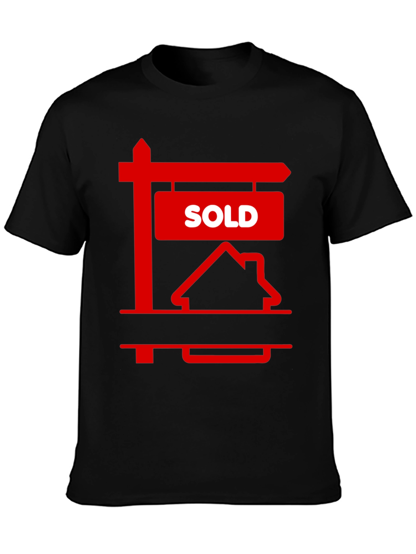 Sold House T-Shirt - Real Estate Closing Gift