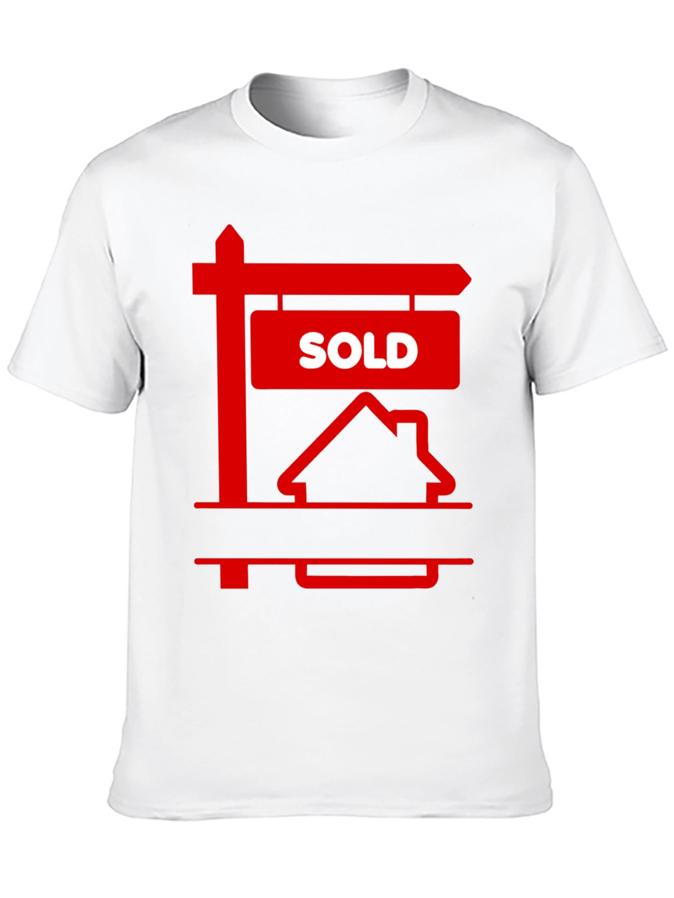 Sold House T-Shirt - Real Estate Closing Gift