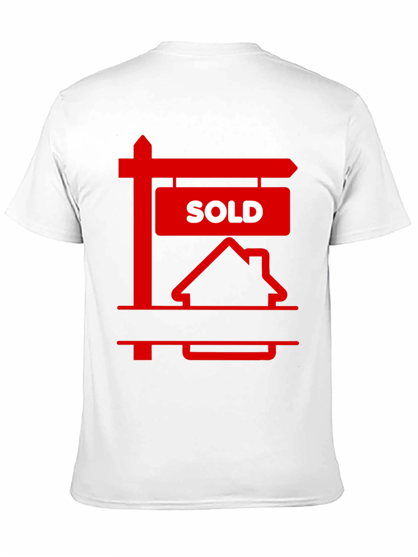Sold House T-Shirt - Real Estate Closing Gift