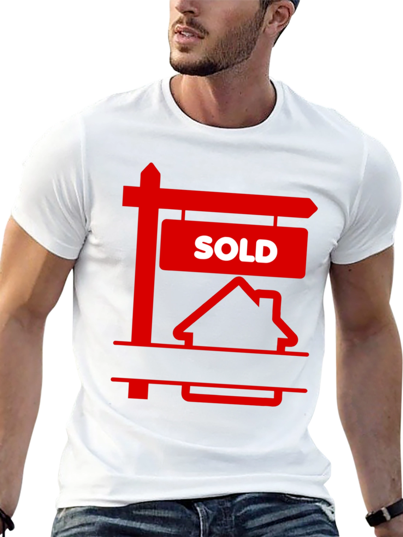 Sold House T-Shirt - Real Estate Closing Gift