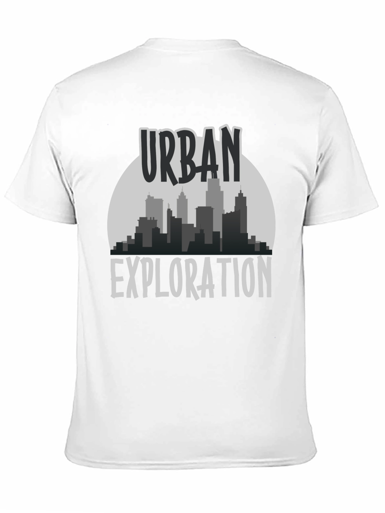 Urban Exploration Graphic Tee - Cityscape Design