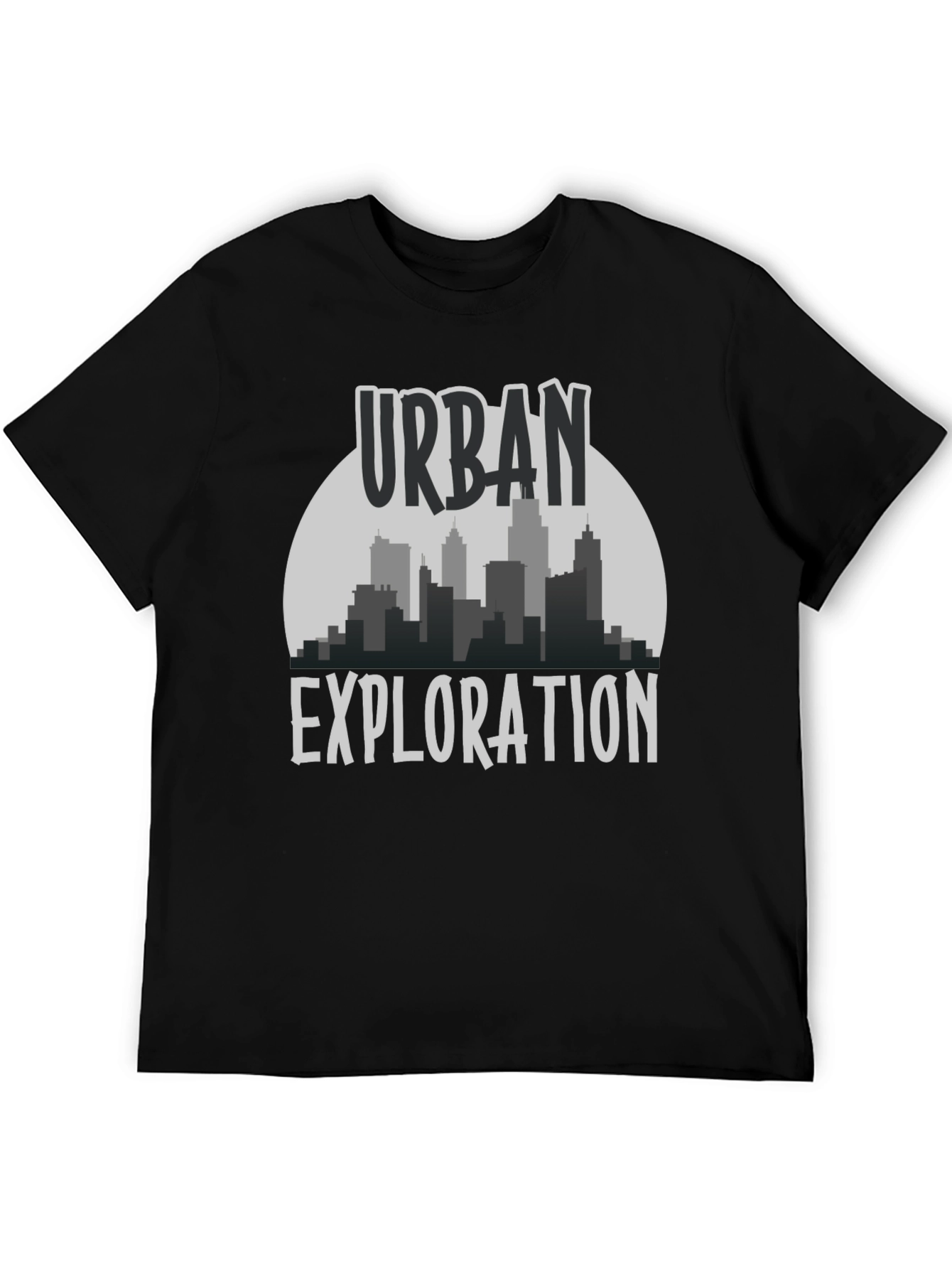 Urban Exploration Graphic Tee - Cityscape Design