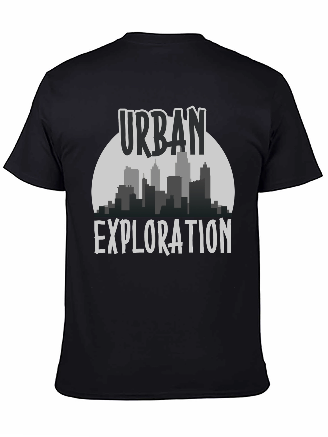 Urban Exploration Graphic Tee - Cityscape Design