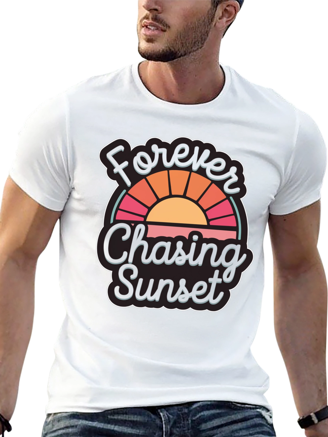 Forever Chasing Sunset Graphic Tee