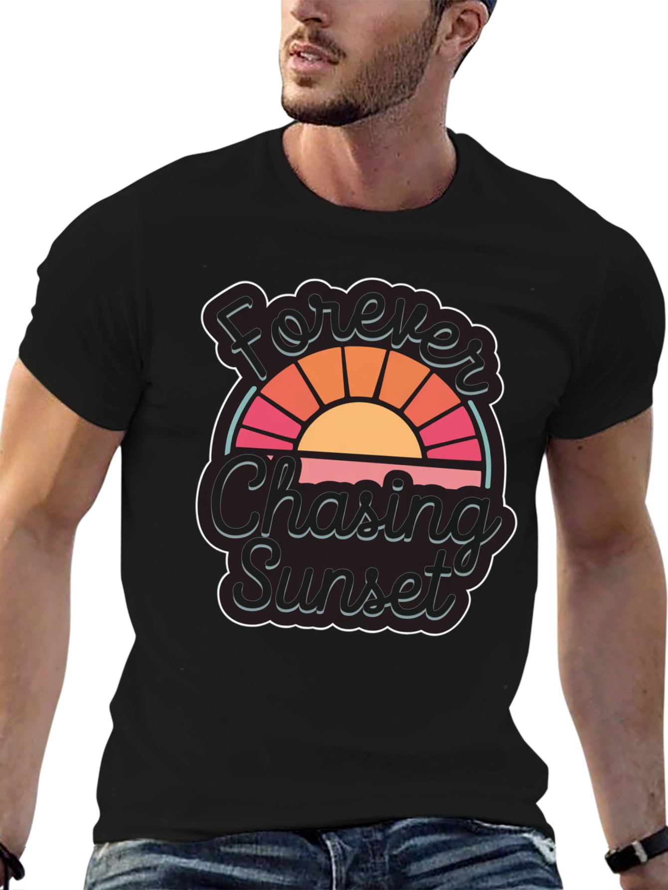 Forever Chasing Sunset Graphic Tee