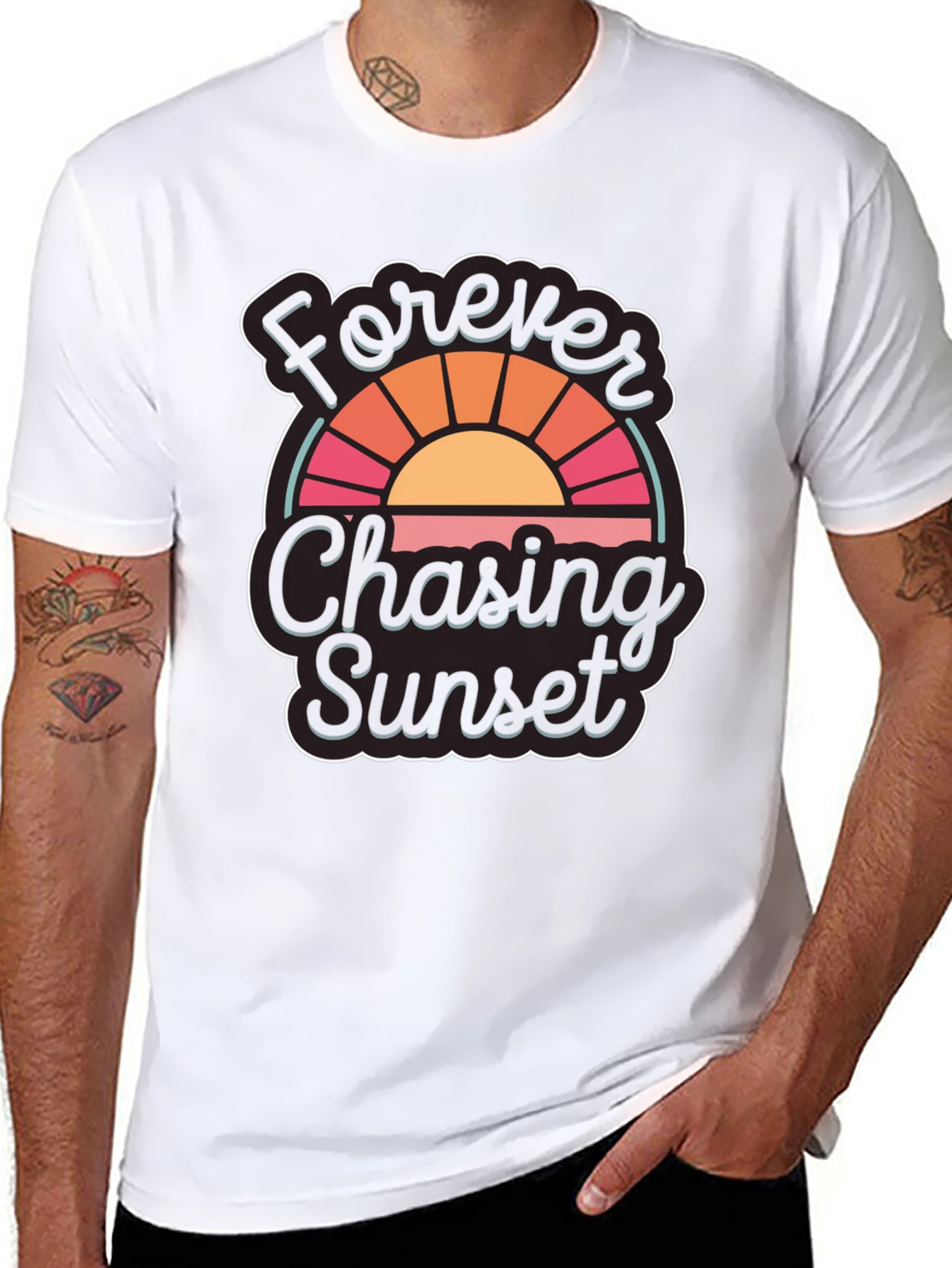 Forever Chasing Sunset Graphic Tee