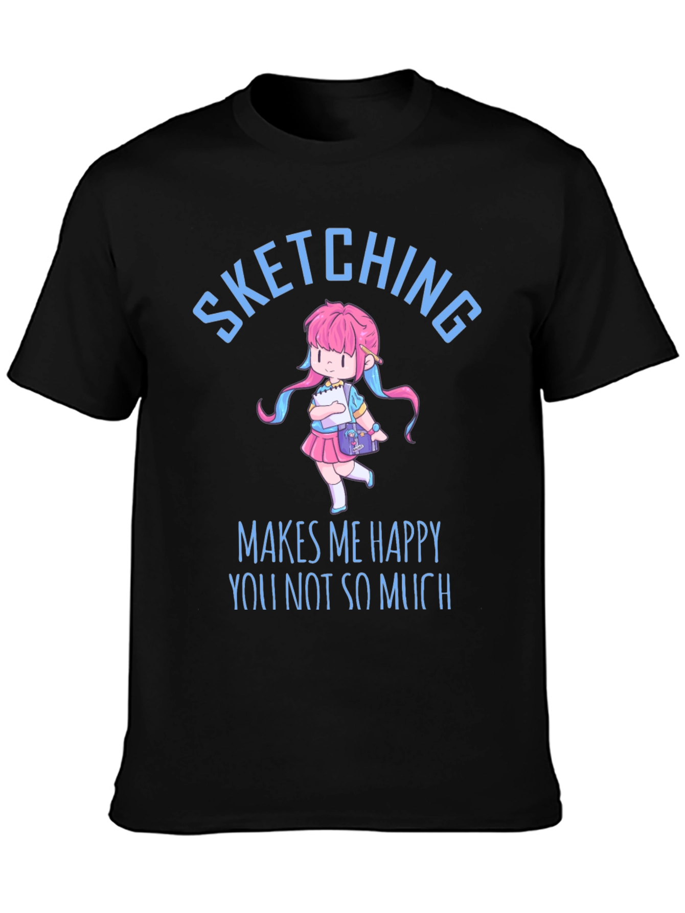 Sketching Makes Me Happy T-Shirt