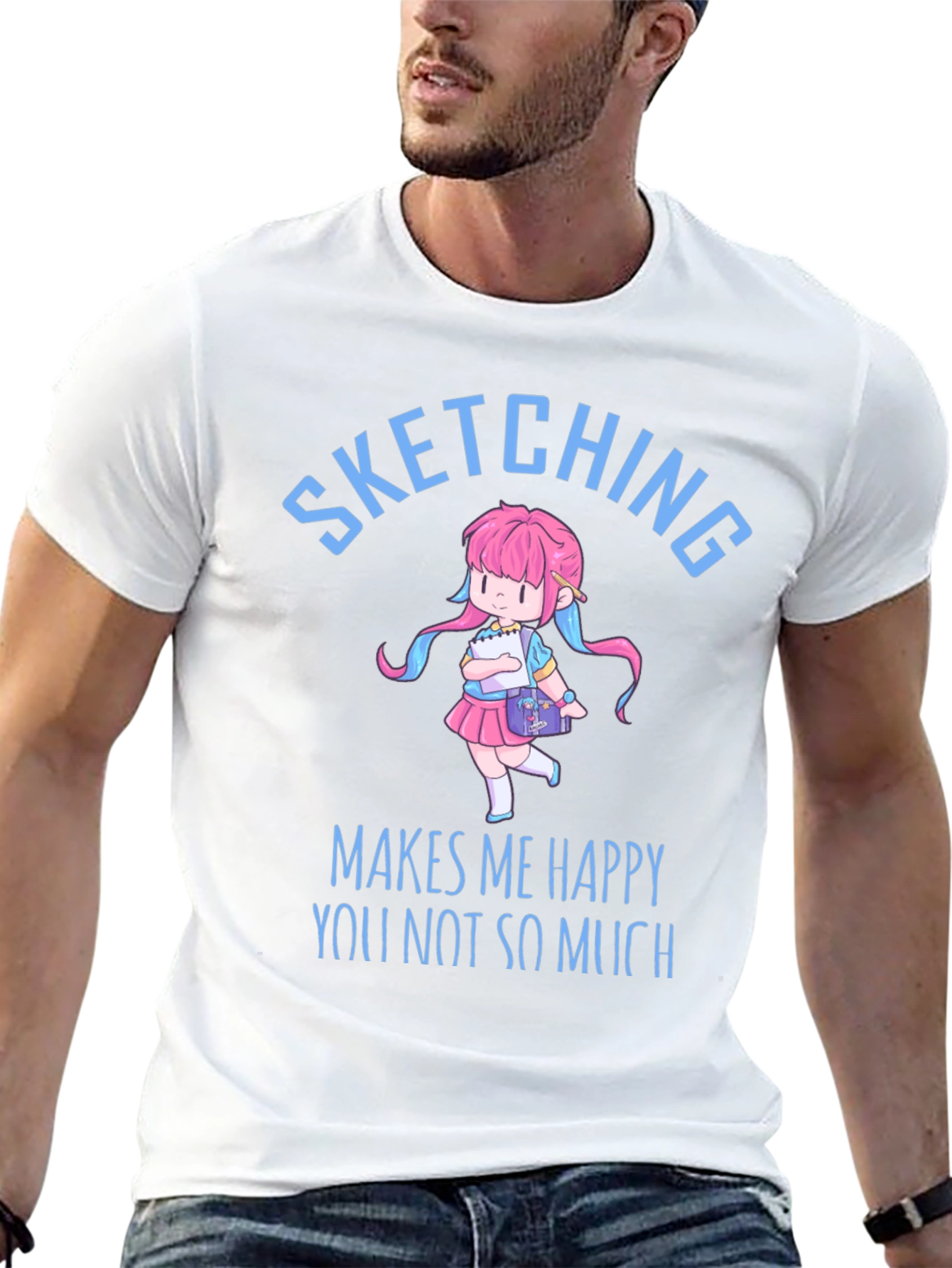 Sketching Makes Me Happy T-Shirt