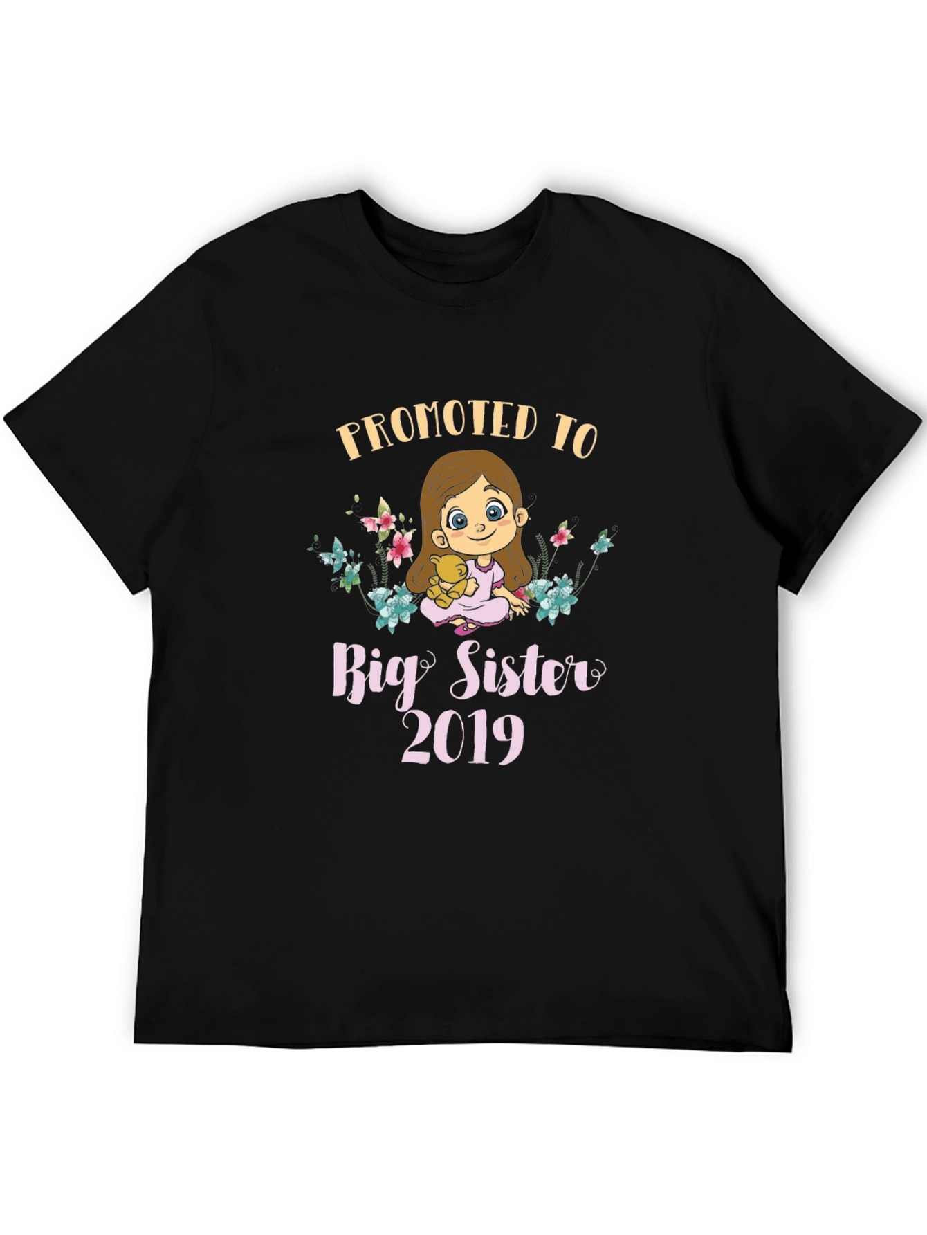 Promoted to Big Sister 2019 T-Shirt