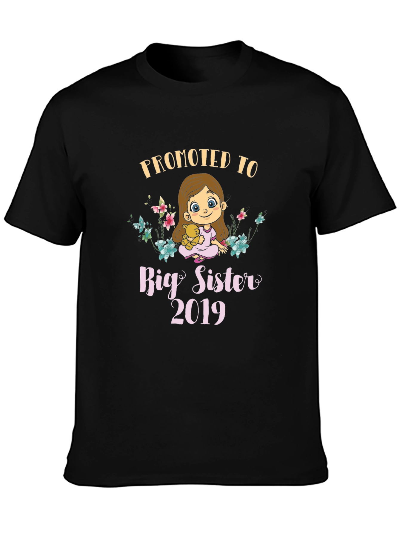 Promoted to Big Sister 2019 T-Shirt