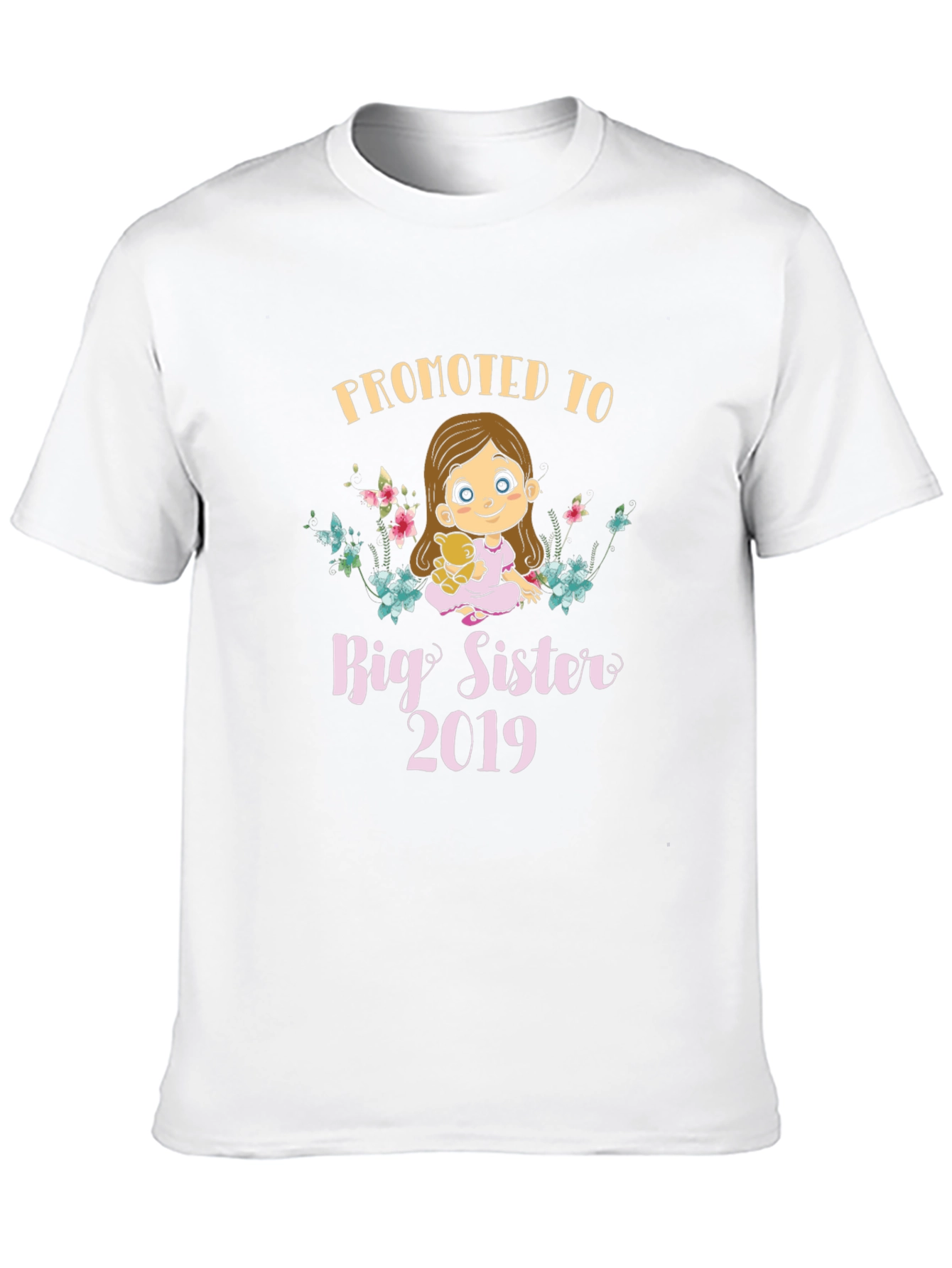 Promoted to Big Sister 2019 T-Shirt