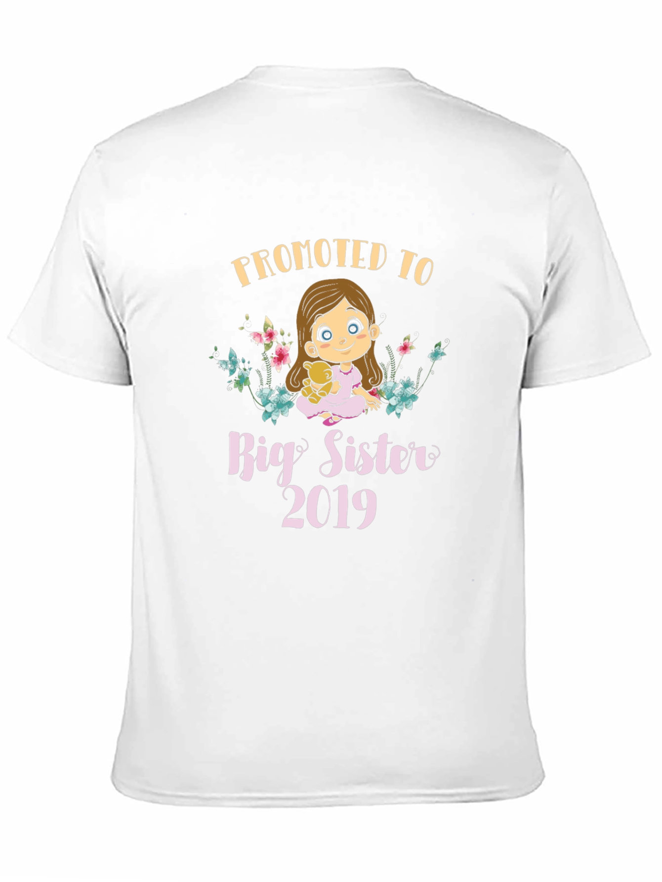 Promoted to Big Sister 2019 T-Shirt