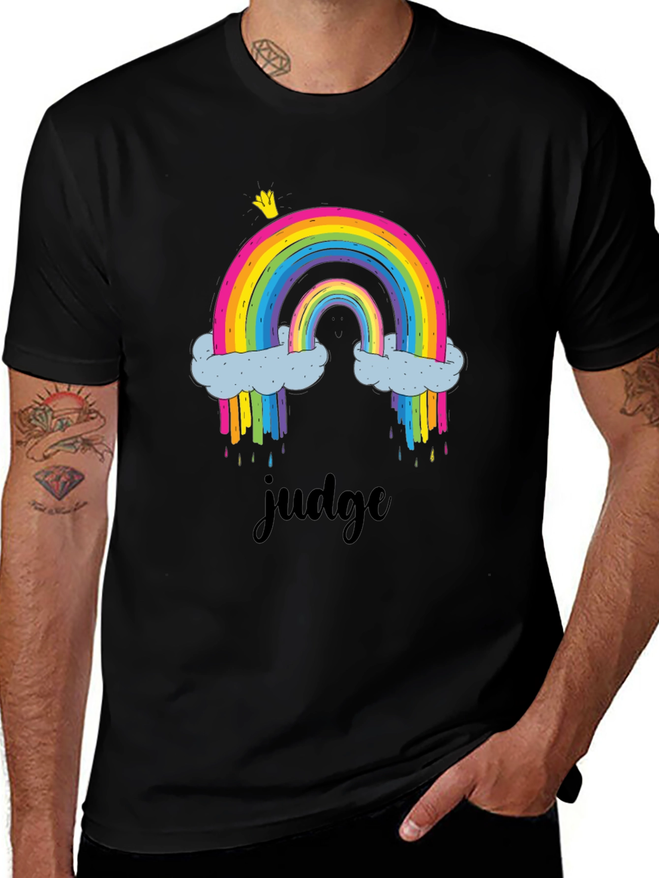 Rainbow Judge T-Shirt