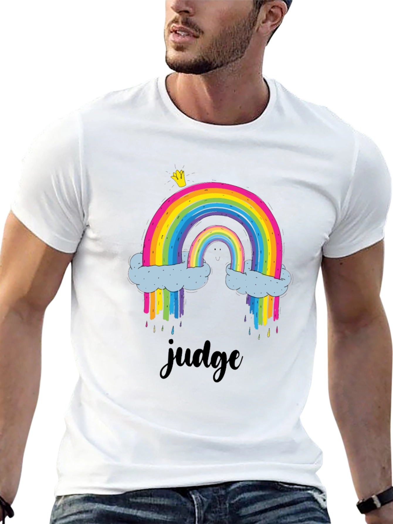 Rainbow Judge T-Shirt