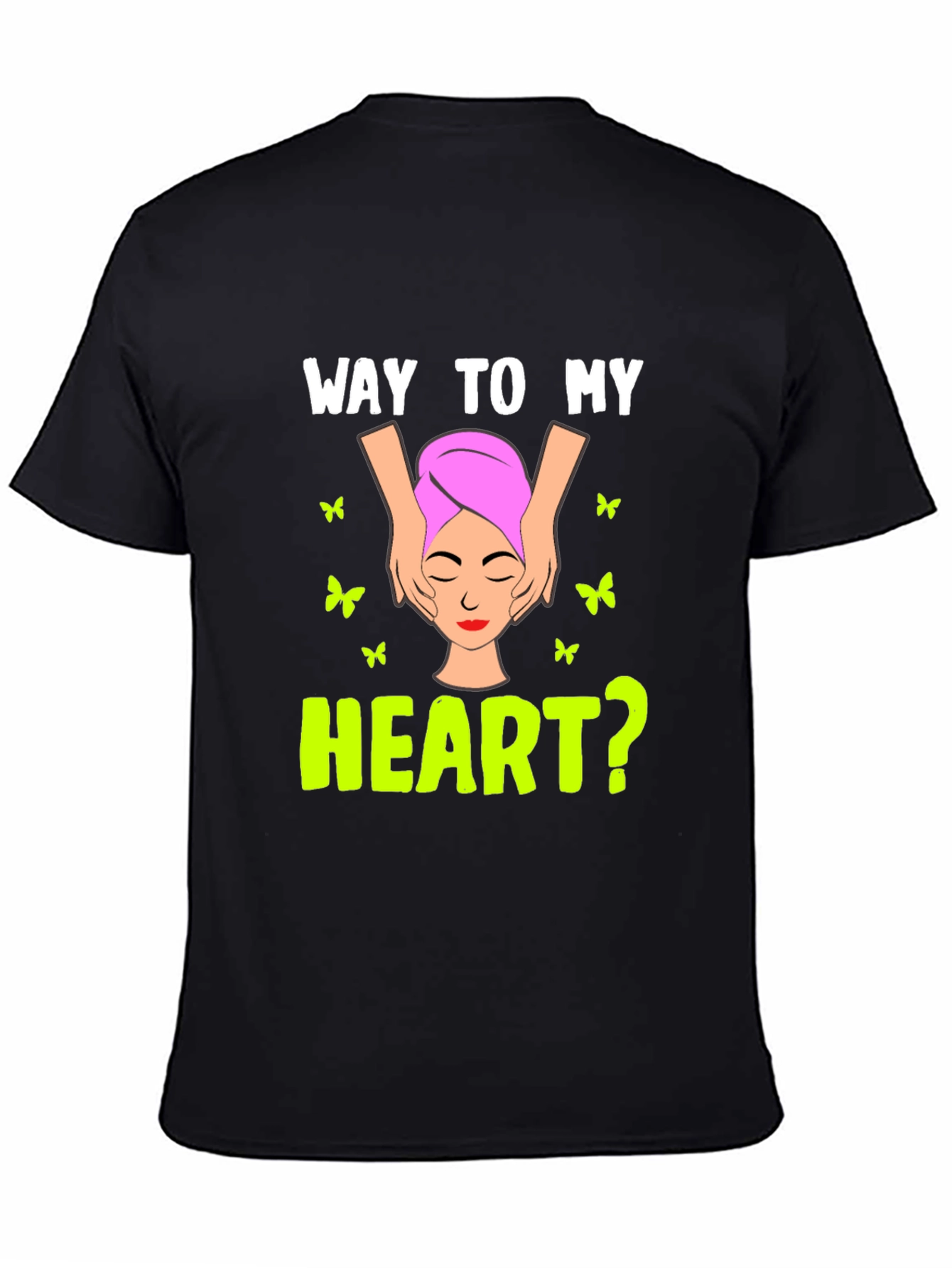 Way To My Heart Massage Graphic Tee