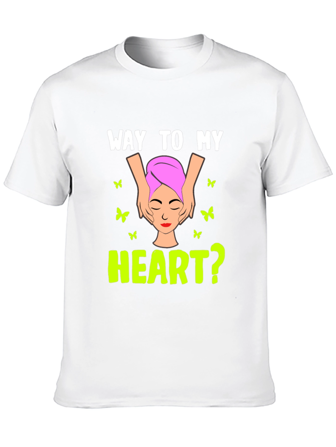 Way To My Heart Massage Graphic Tee