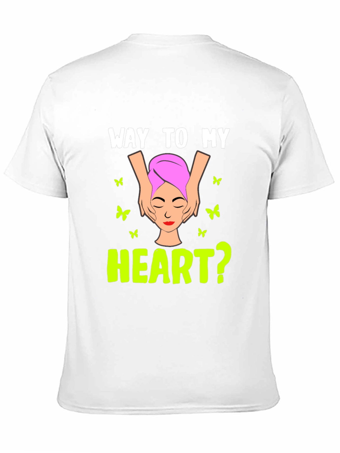 Way To My Heart Massage Graphic Tee