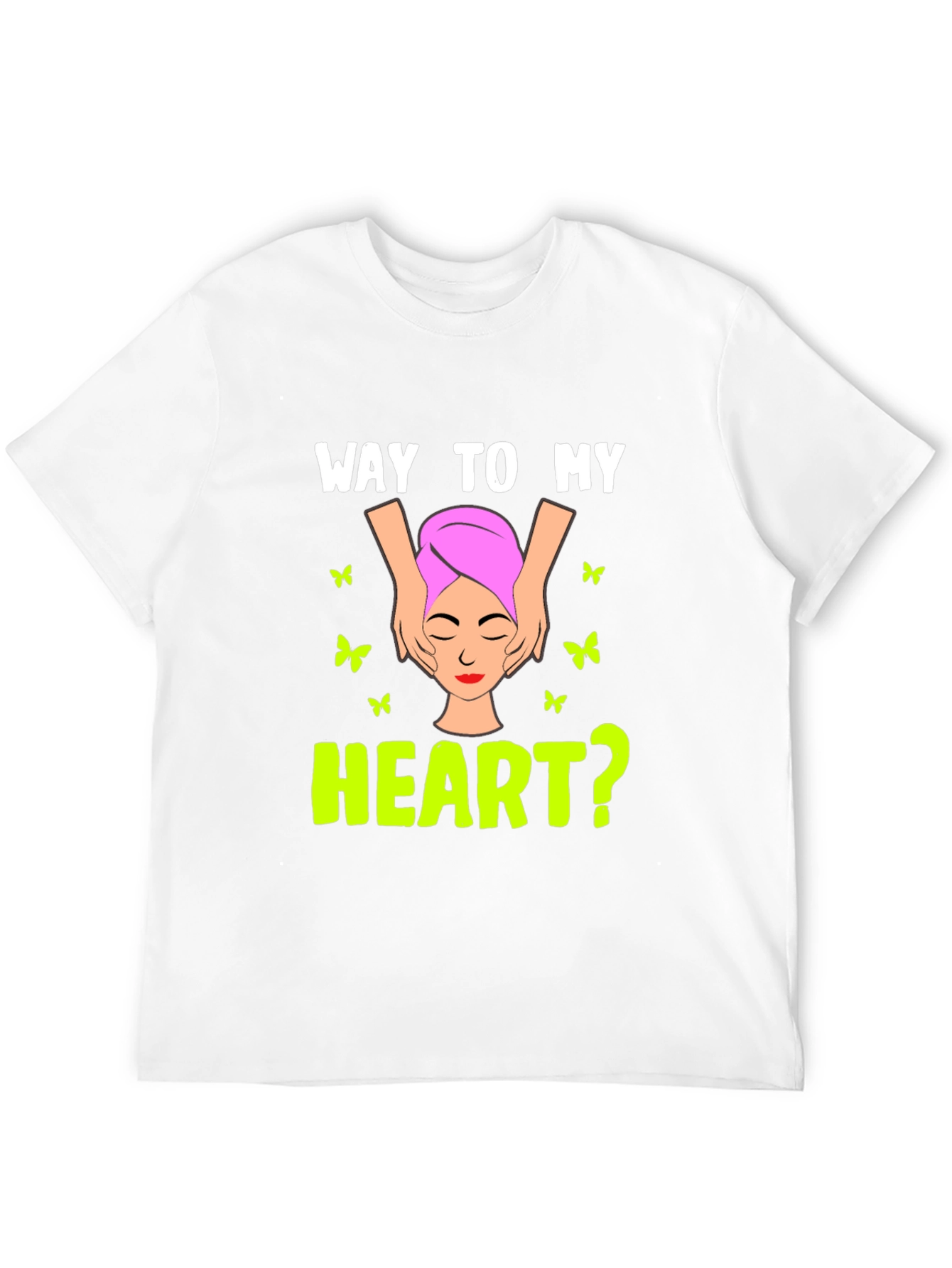 Way To My Heart Massage Graphic Tee