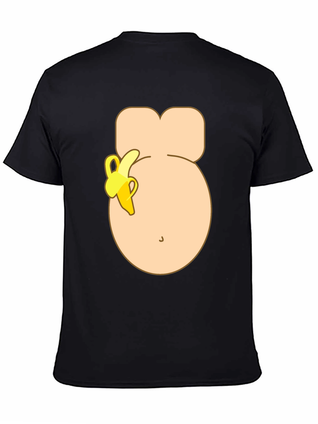 Funny Banana Belly T-Shirt