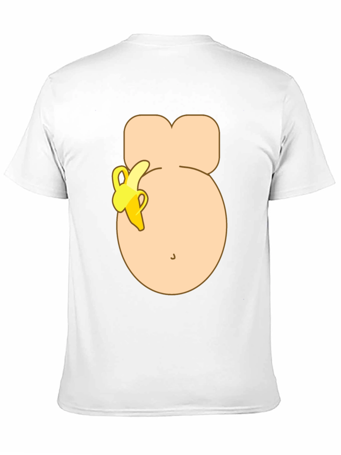 Funny Banana Belly T-Shirt